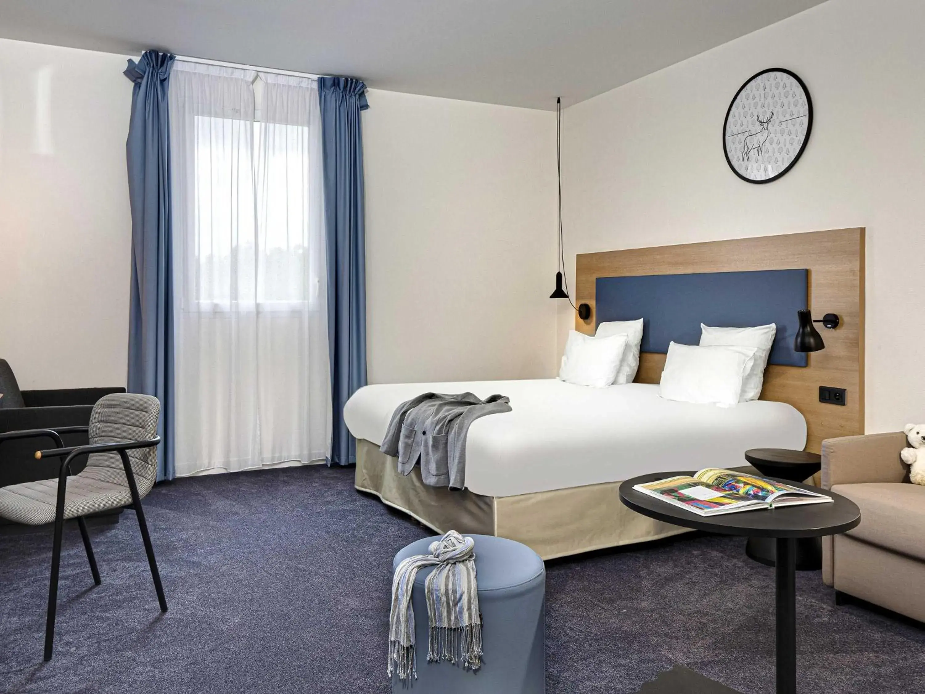 Standard Queen Room with Sofa in Hôtel ibis Styles Montargis Arboria Standard Queen Room with Sofa in Hôtel ibis Styles Montargis Arboria