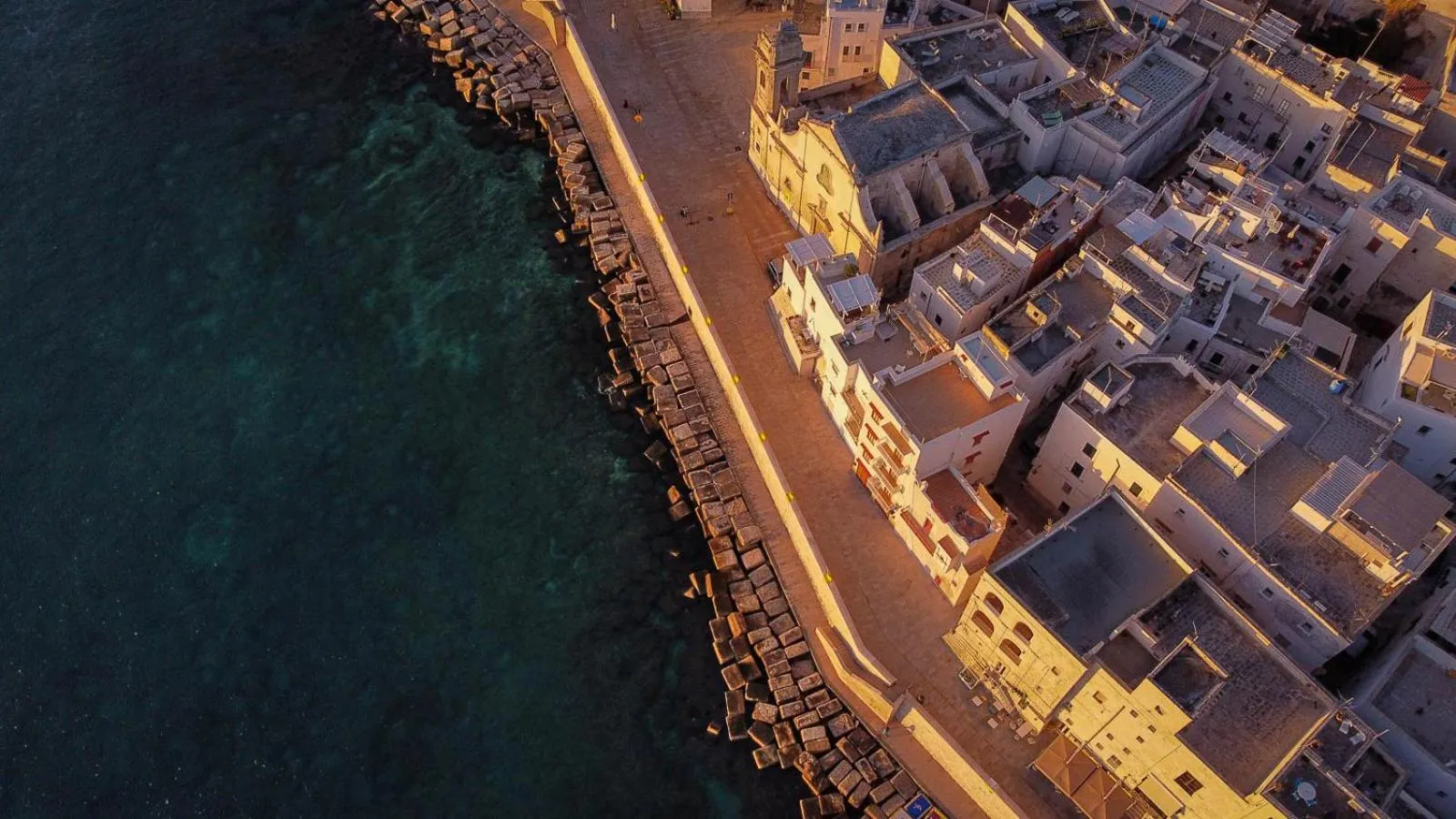 Bird's eye view in Albergo Diffuso Monopoli