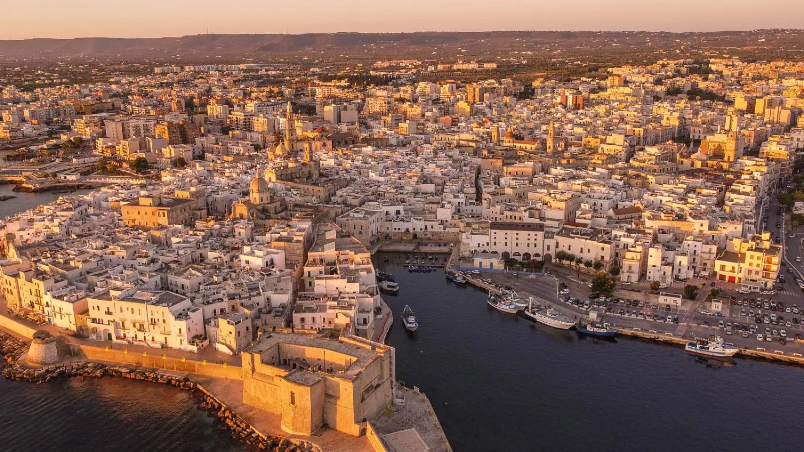 Bird's eye view in Albergo Diffuso Monopoli