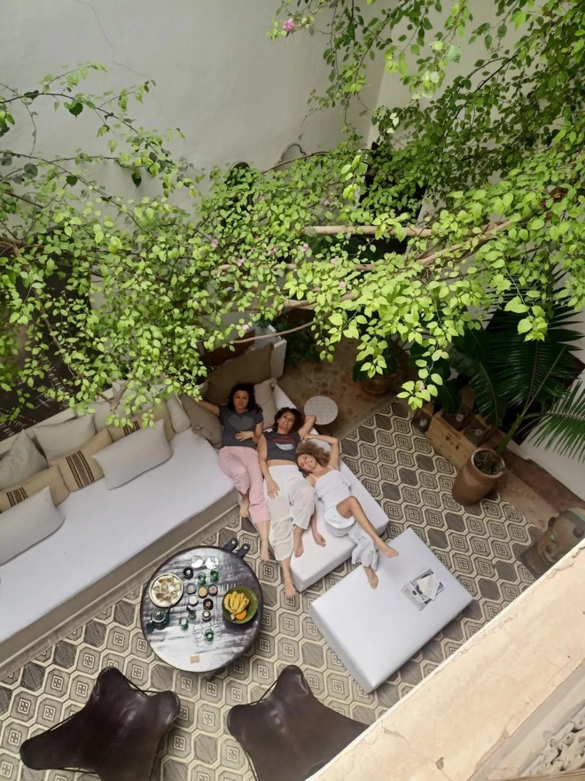 Patio in Riad Wabisabi