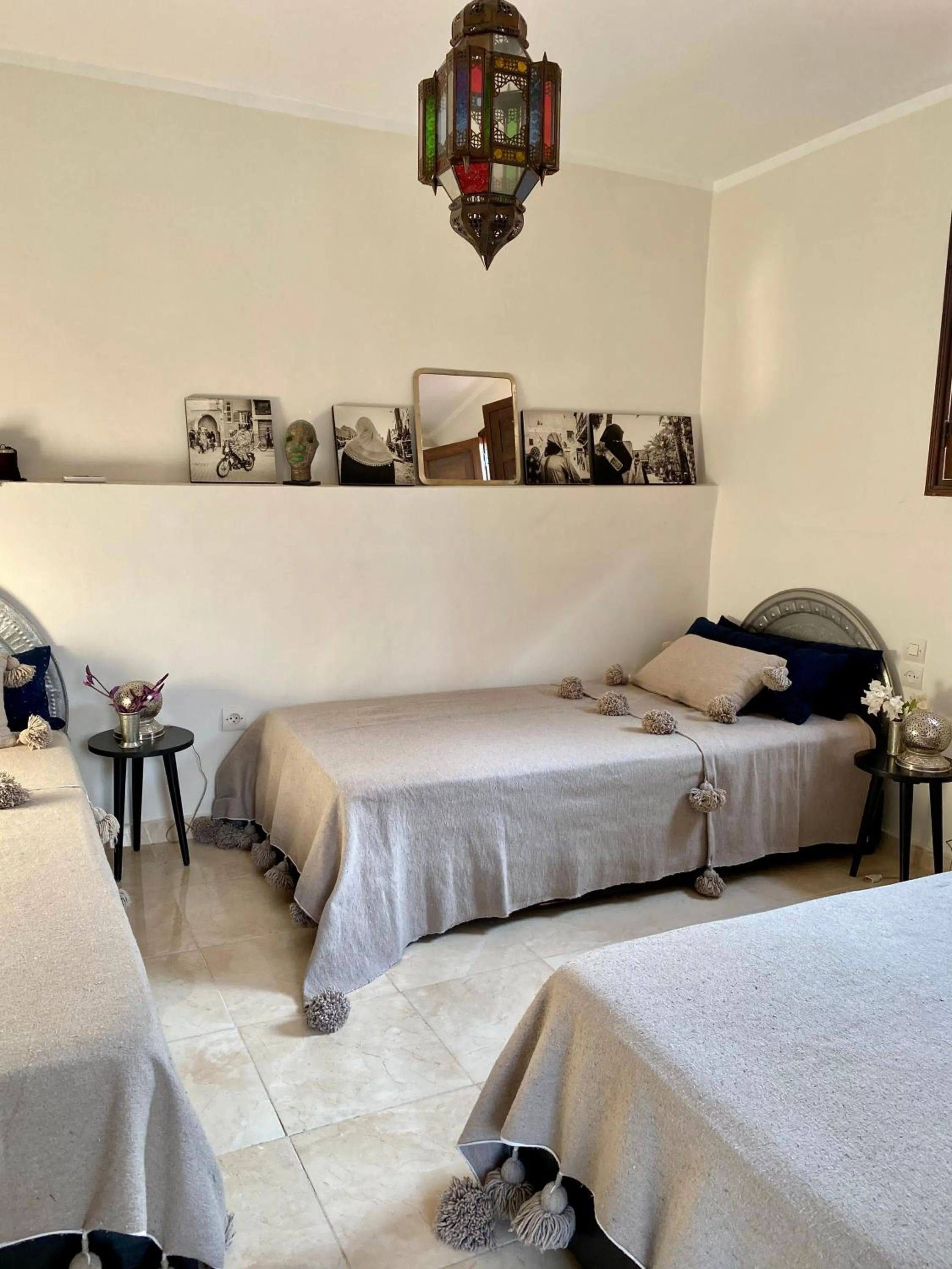 Bed in Riad Wabisabi