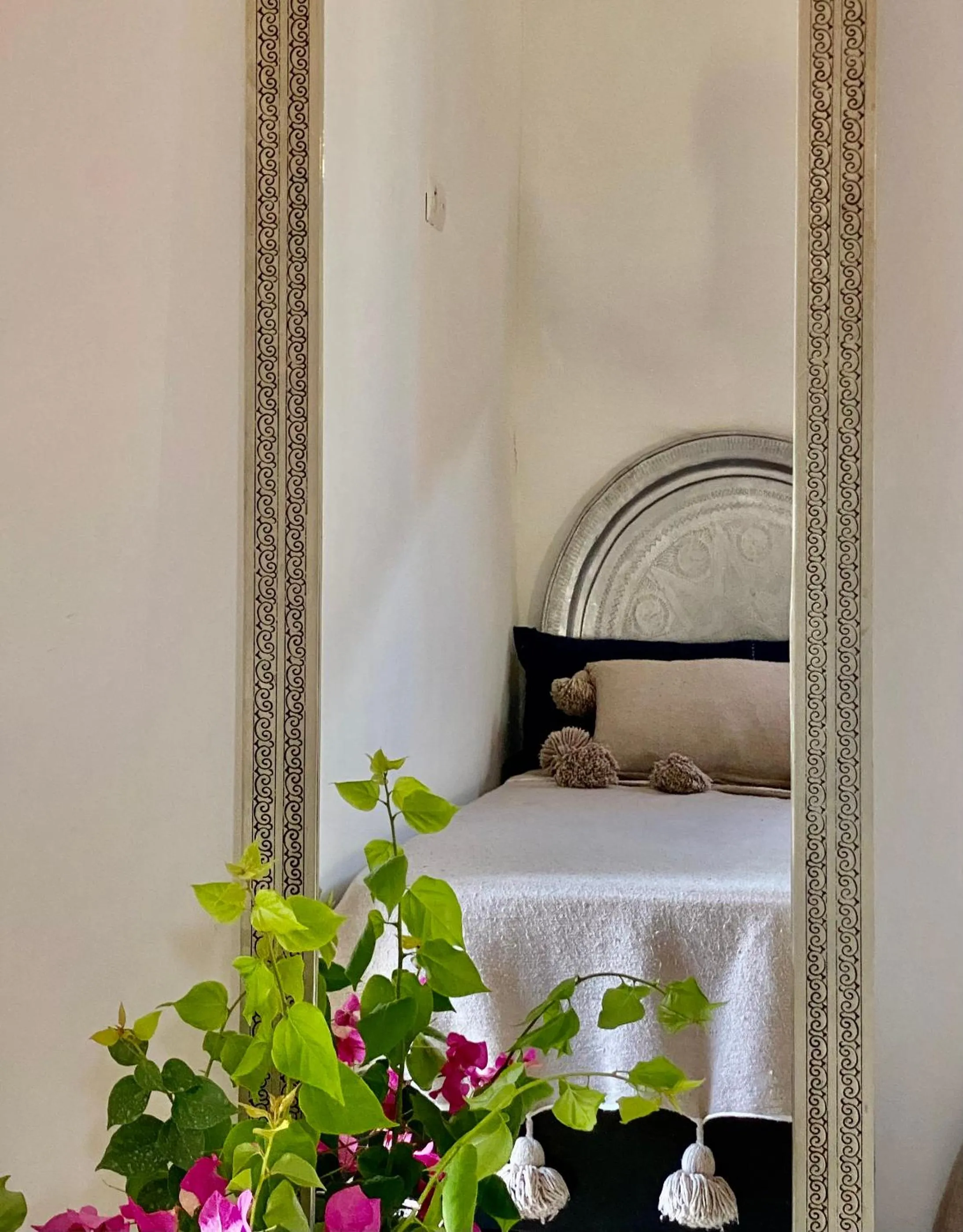 Bed in Riad Wabisabi