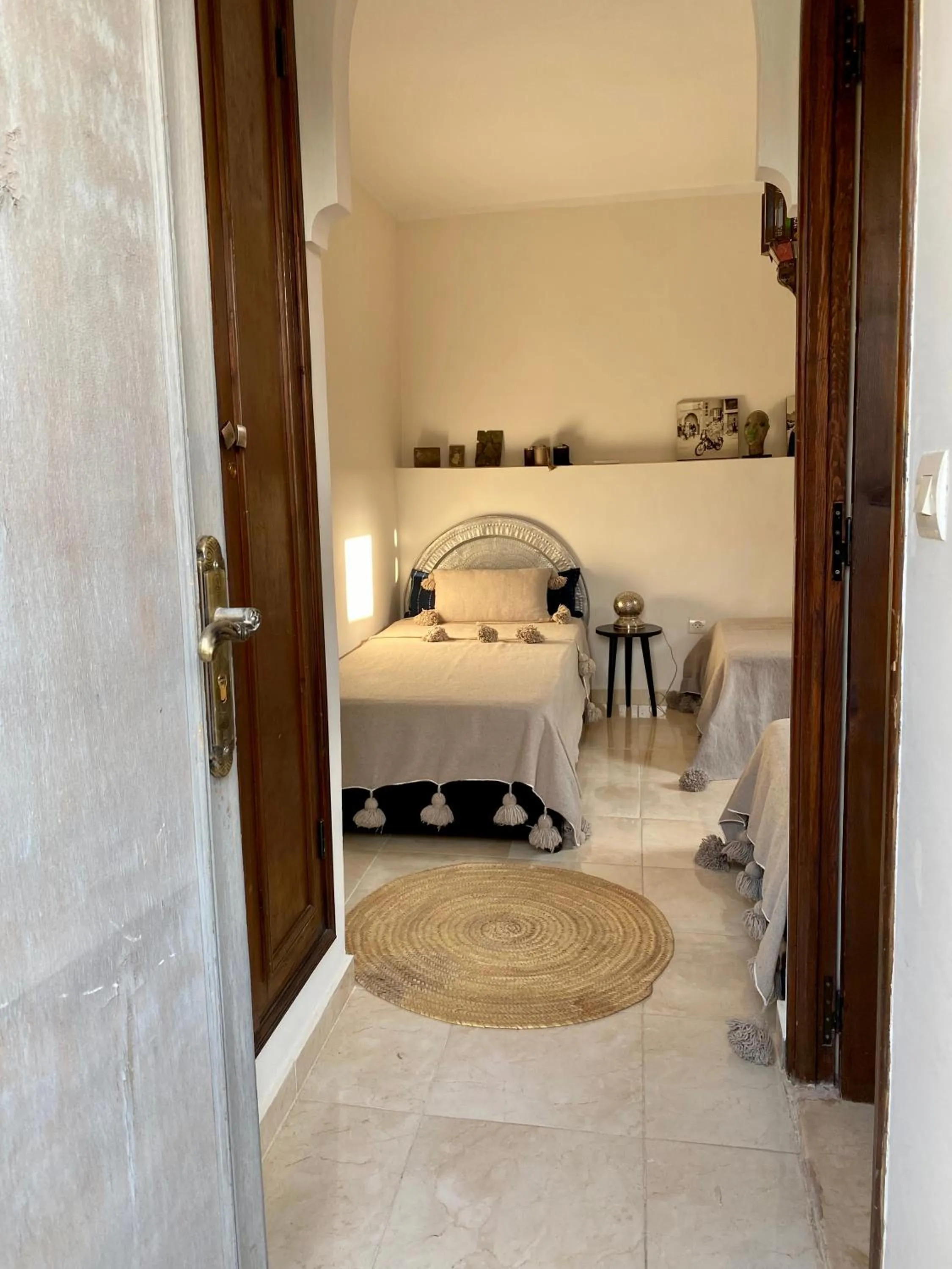 Bed in Riad Wabisabi