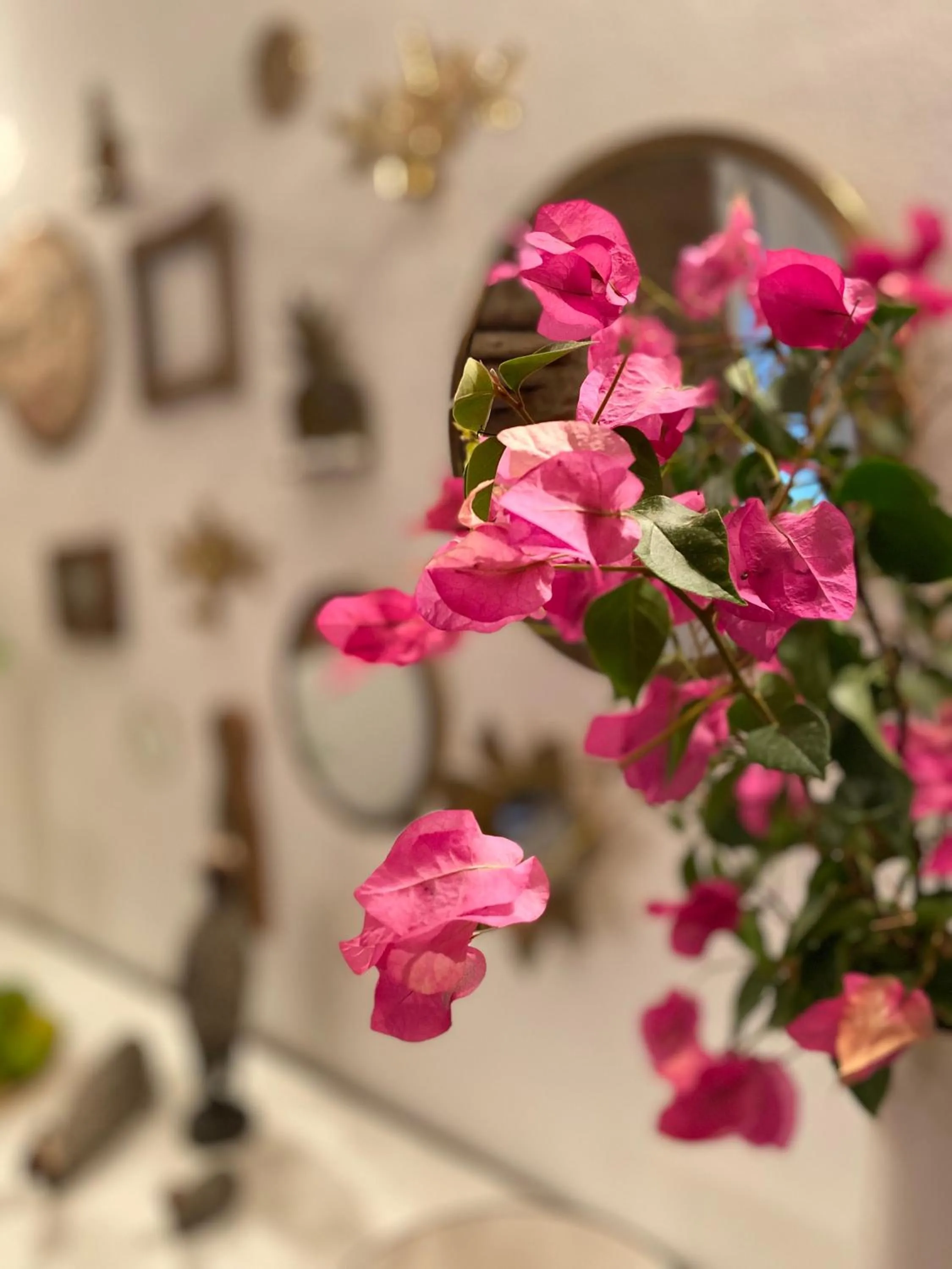 Decorative detail in Riad Wabisabi
