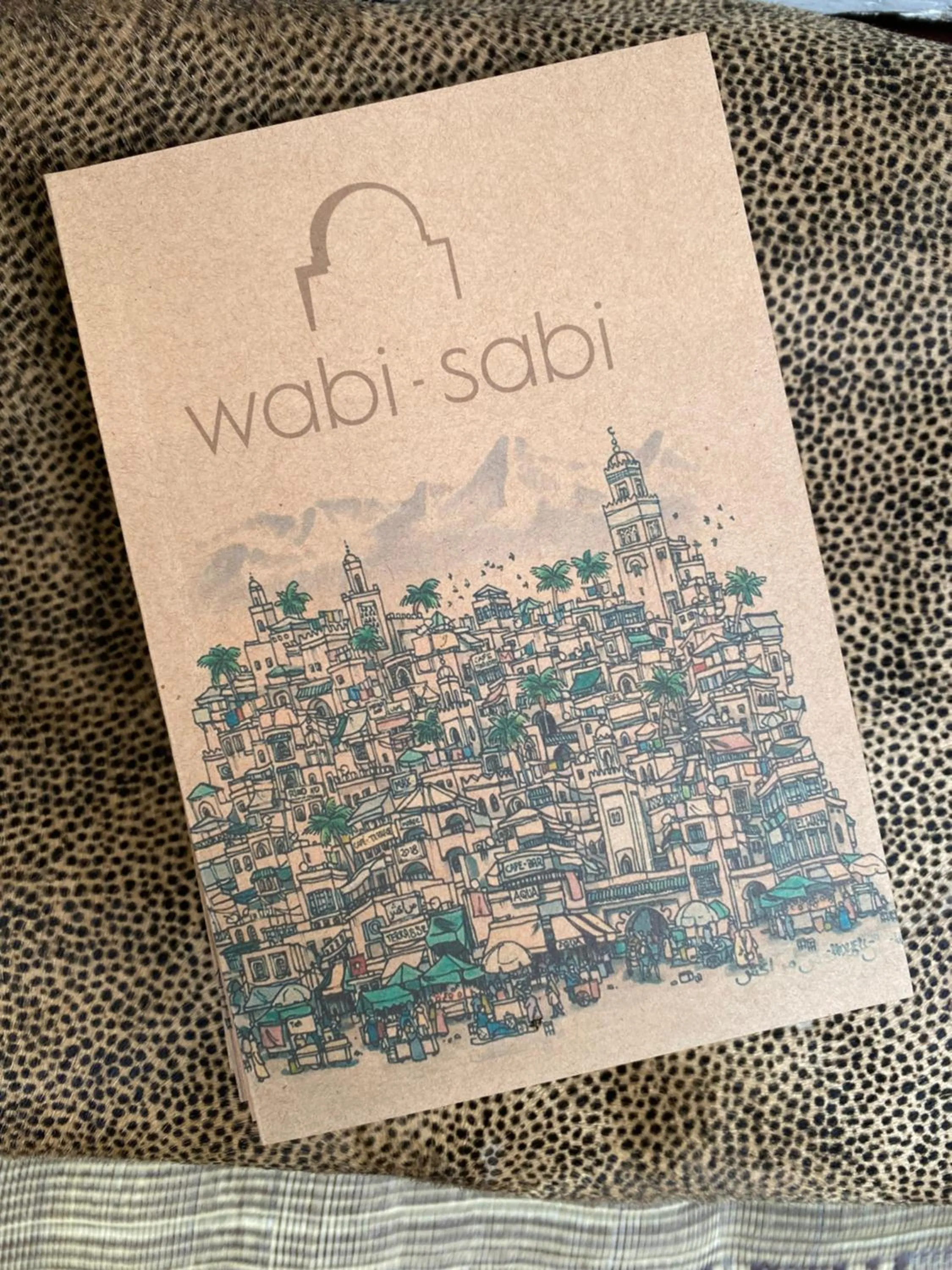 Decorative detail in Riad Wabisabi