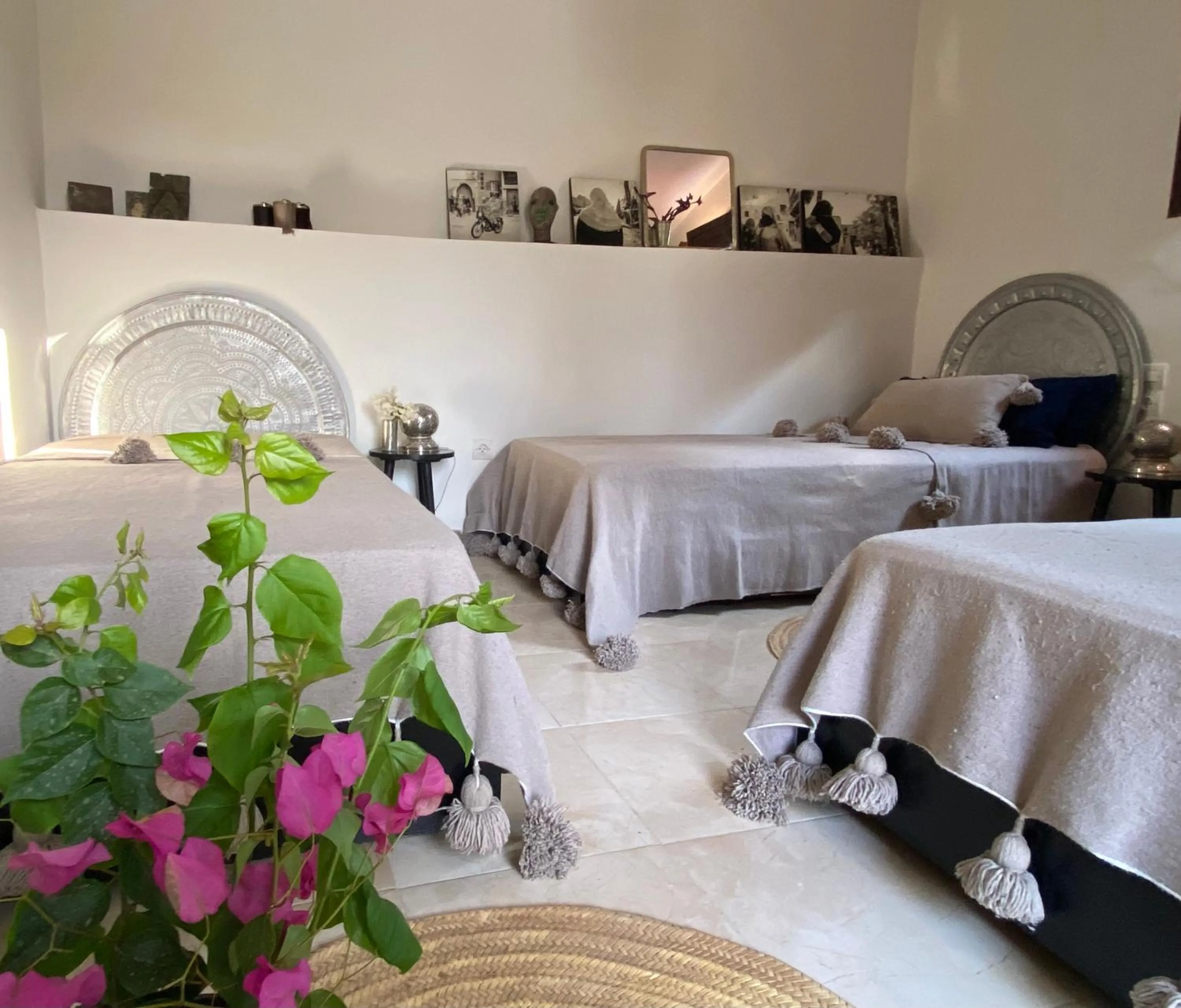 Bed in Riad Wabisabi