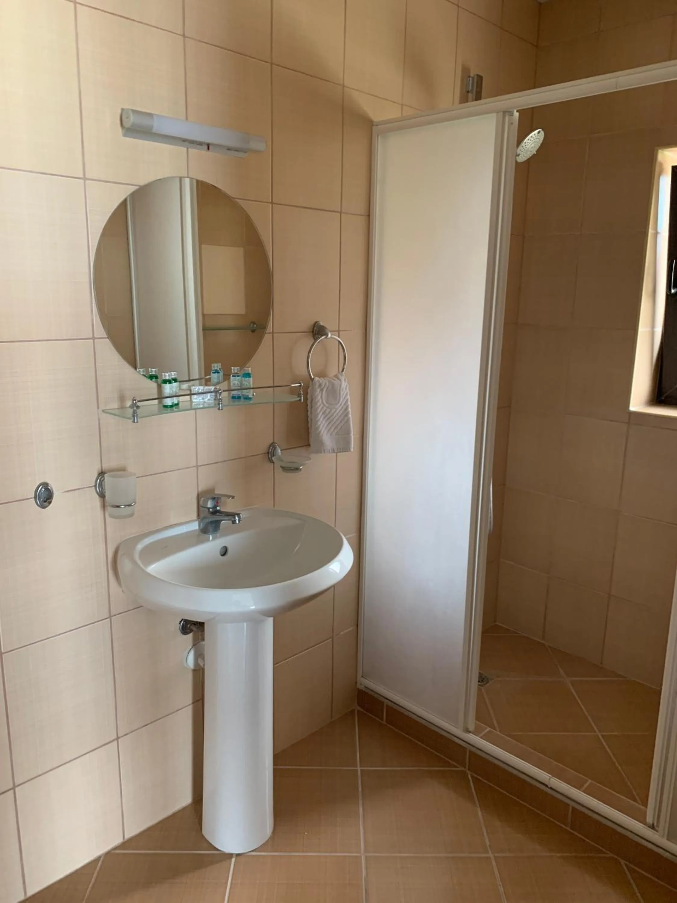 Bathroom in Family Hotel Piter