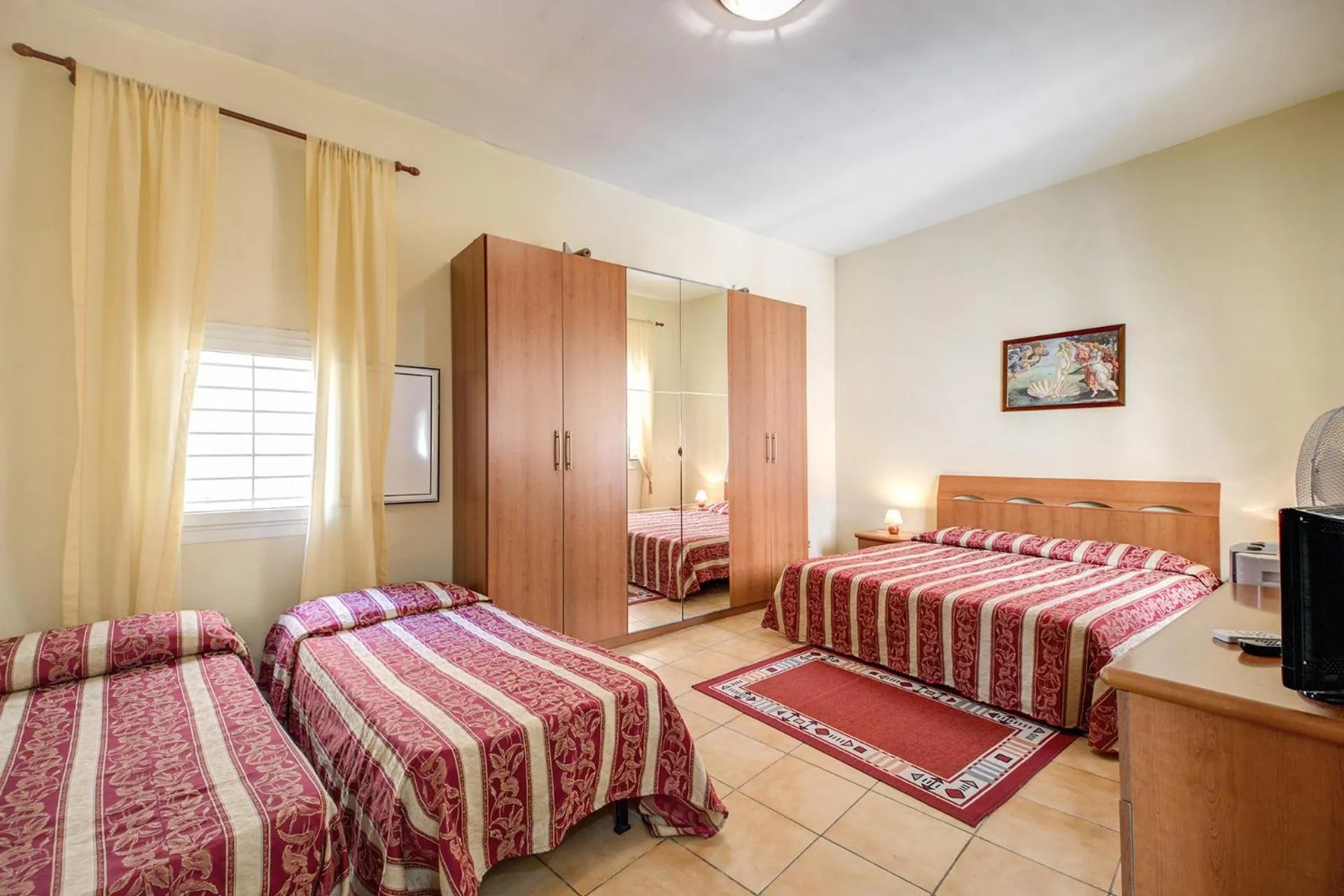 Kitchen or kitchenette, Bed in Buonarroti Suite