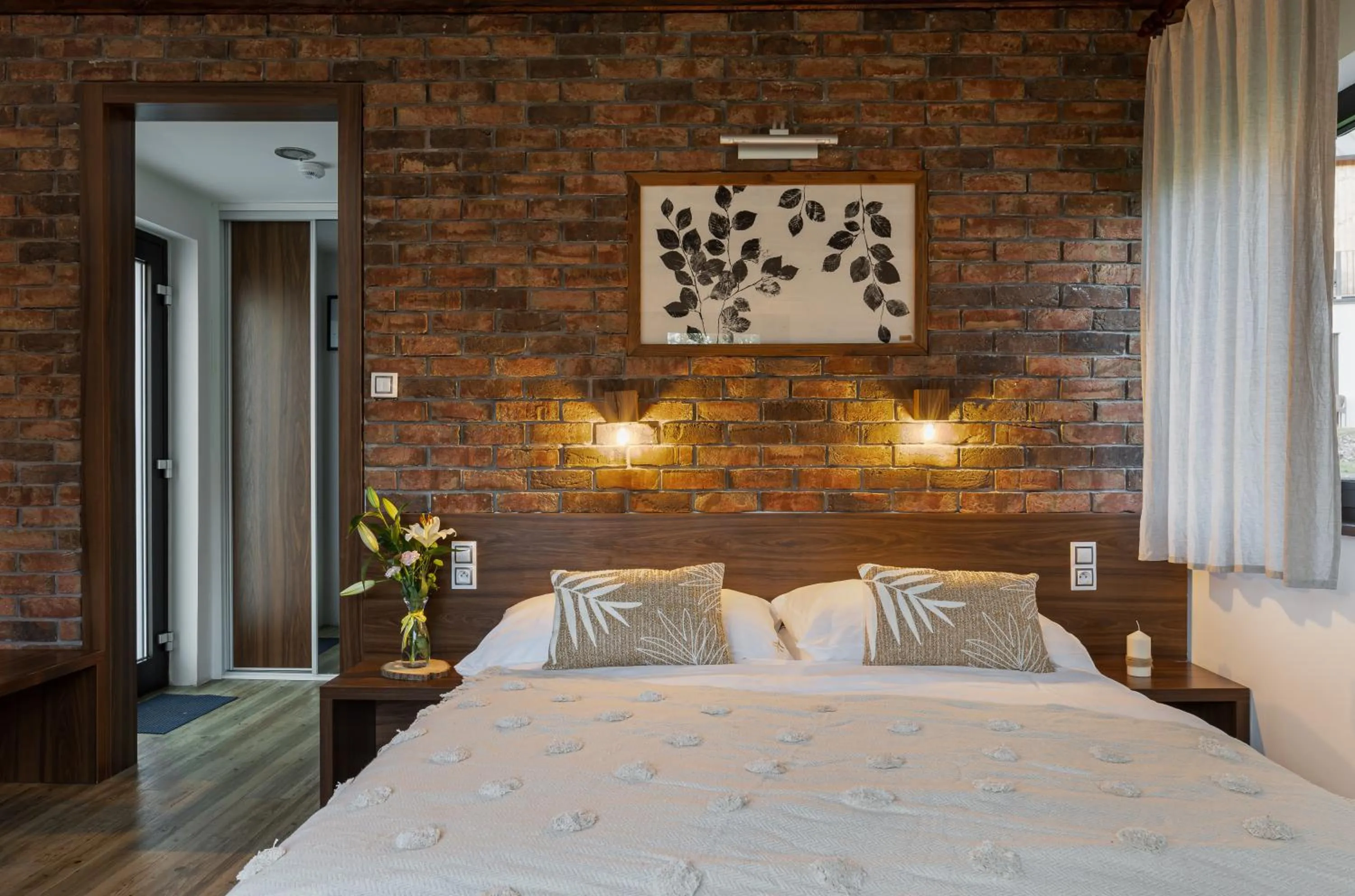 Bed in Resort U Fořta