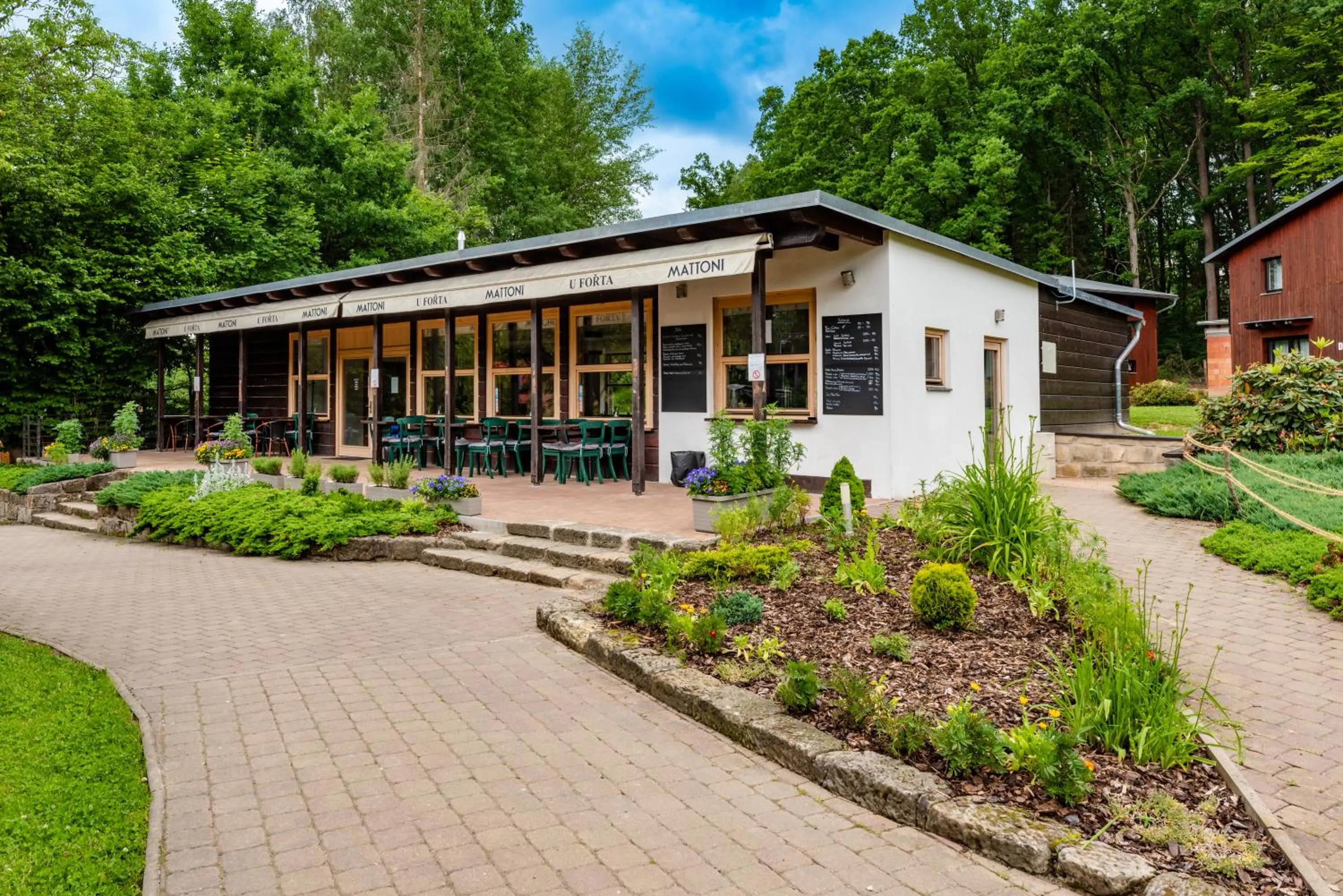 Restaurant/places to eat in Resort U Fořta