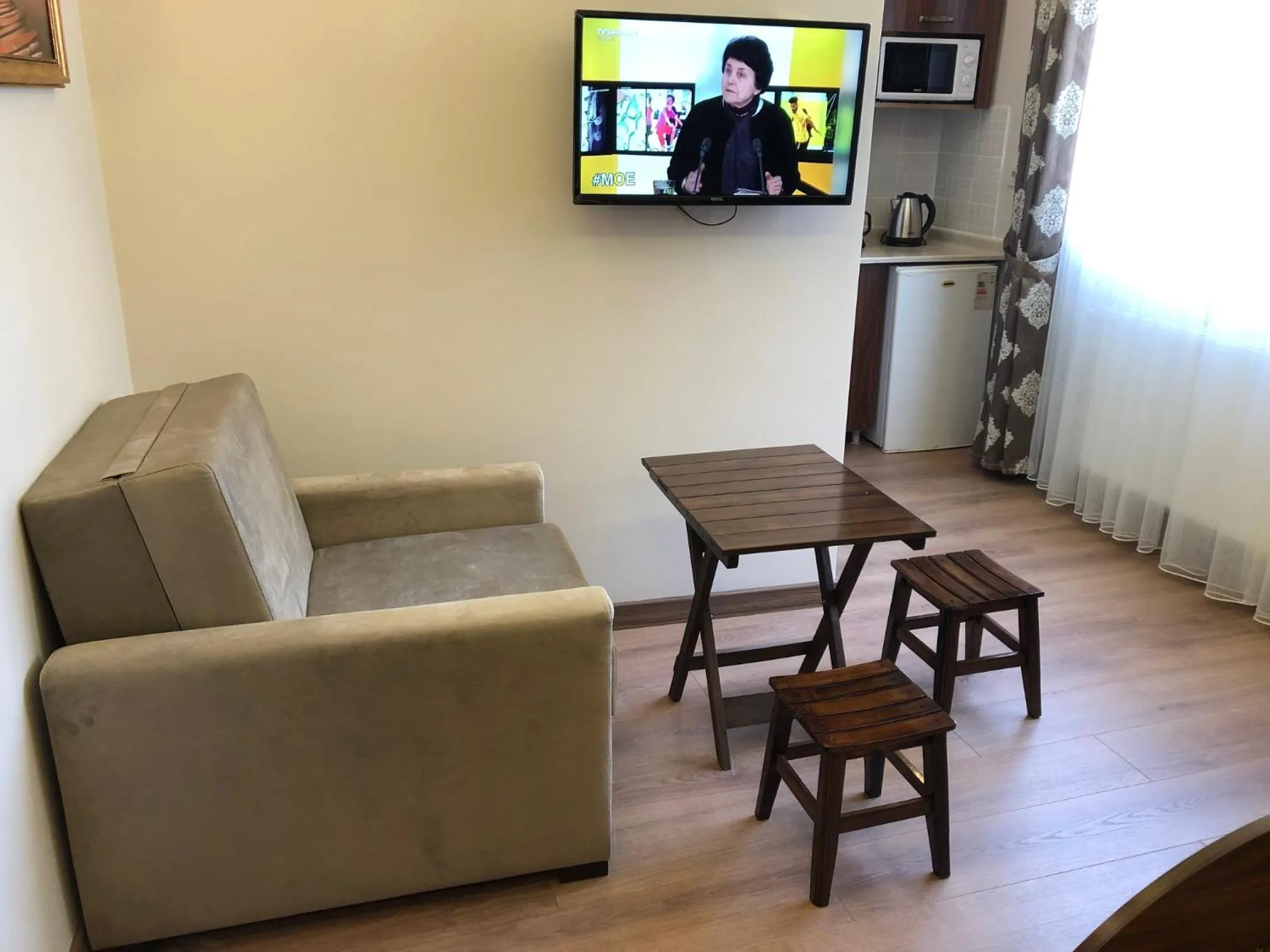 Seating area in Capricorn by Otantik Suites