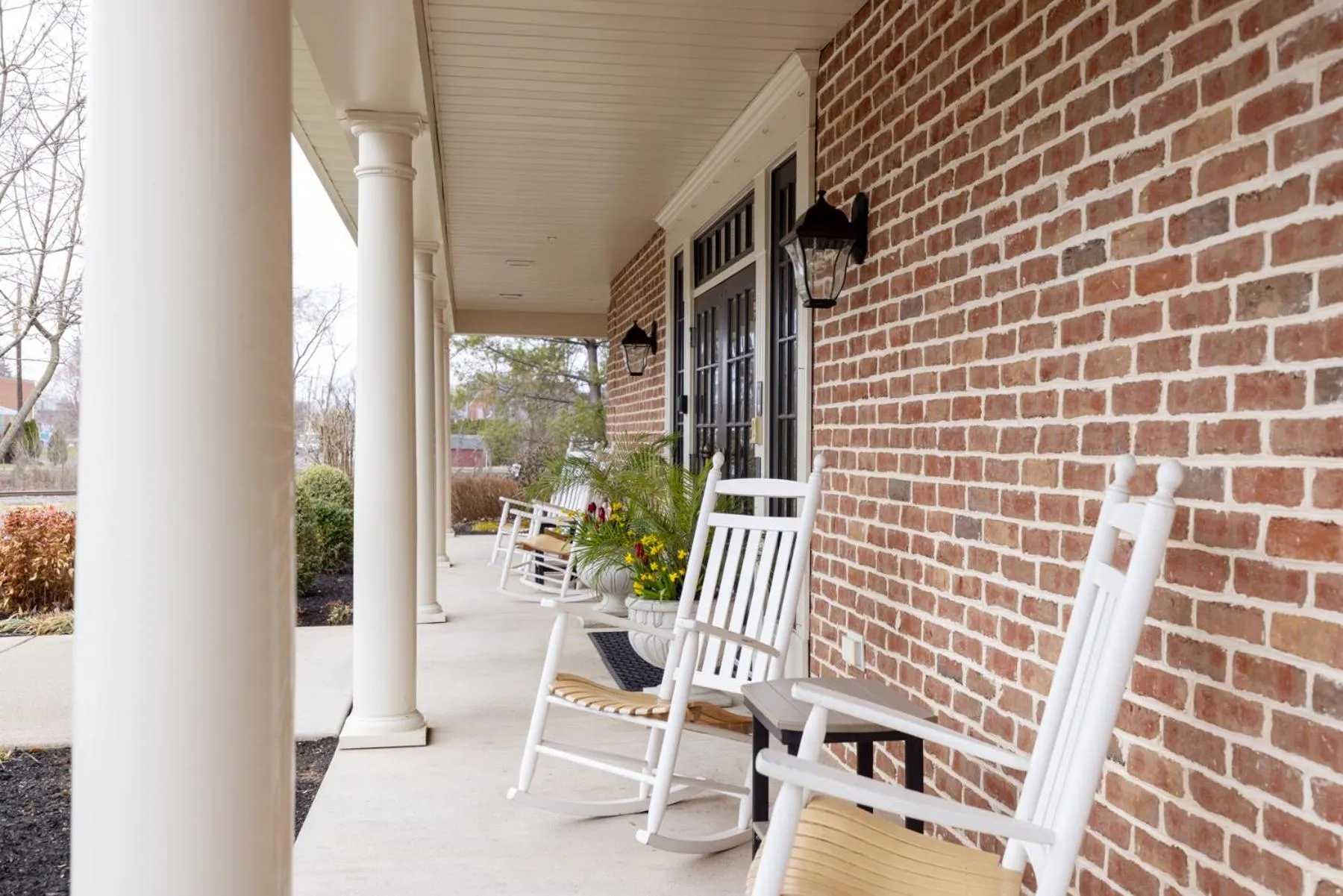 Patio in Selinsgrove Inn