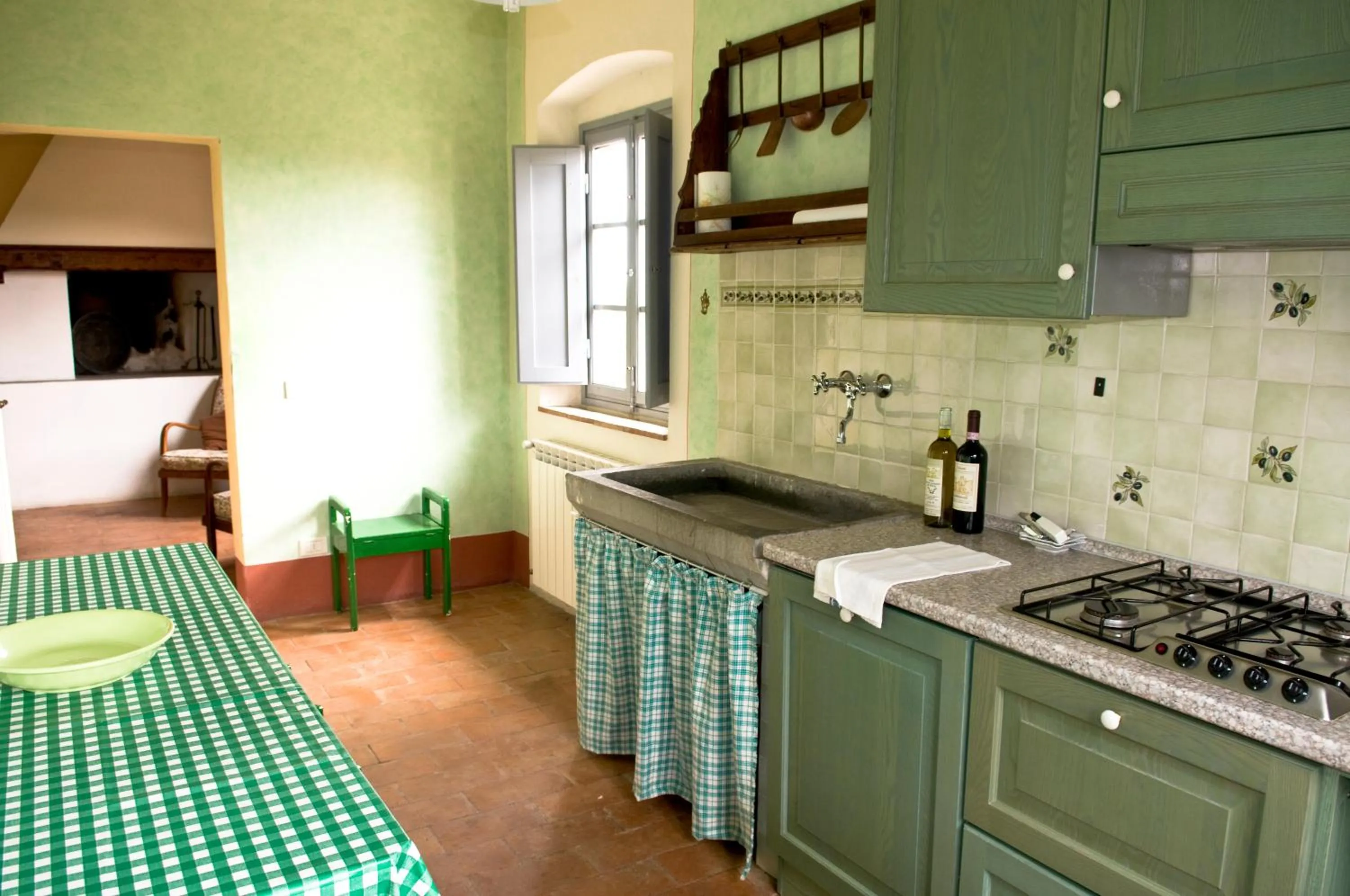 Kitchen or kitchenette in Agriturismo Cabbiavoli