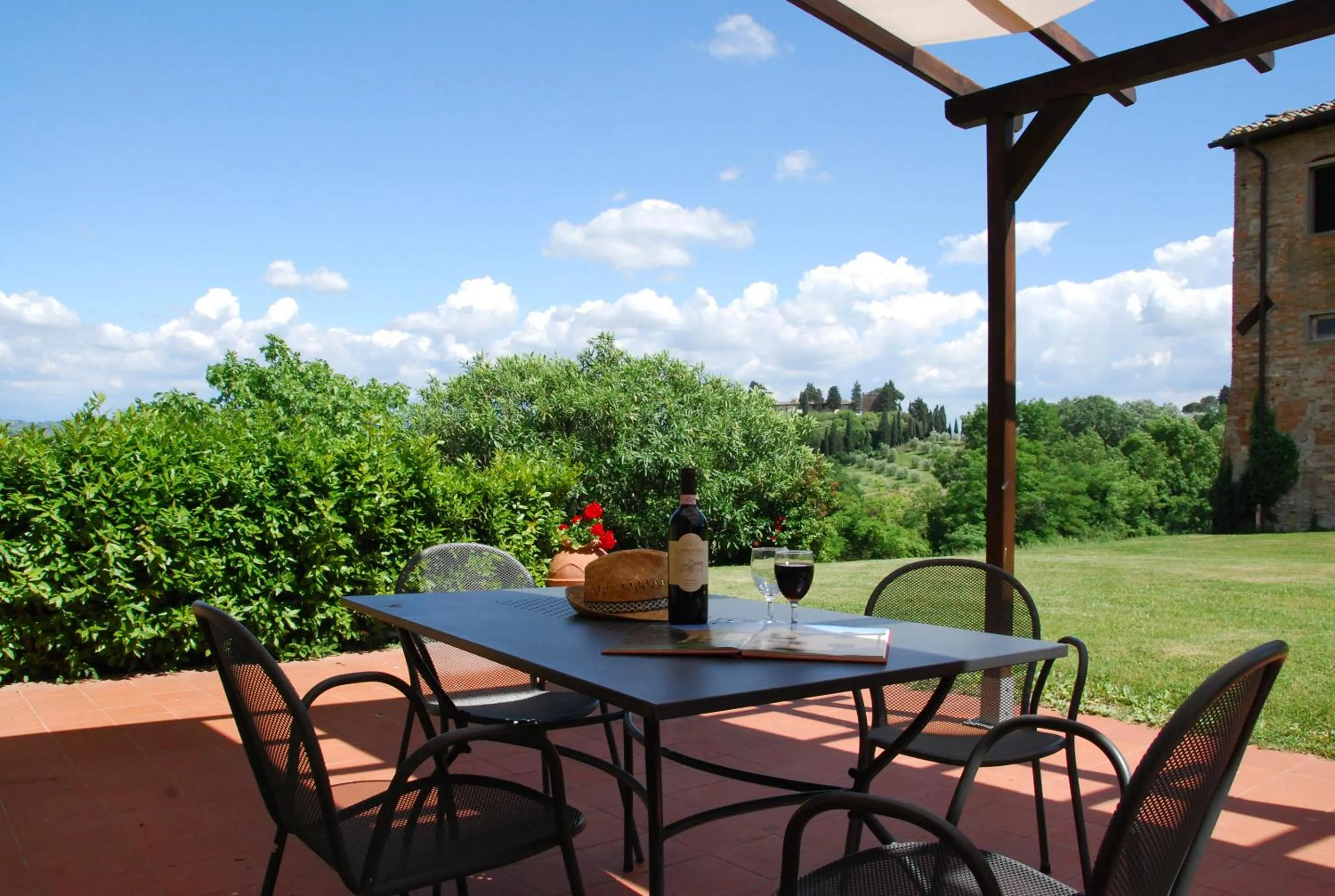Patio in Agriturismo Cabbiavoli