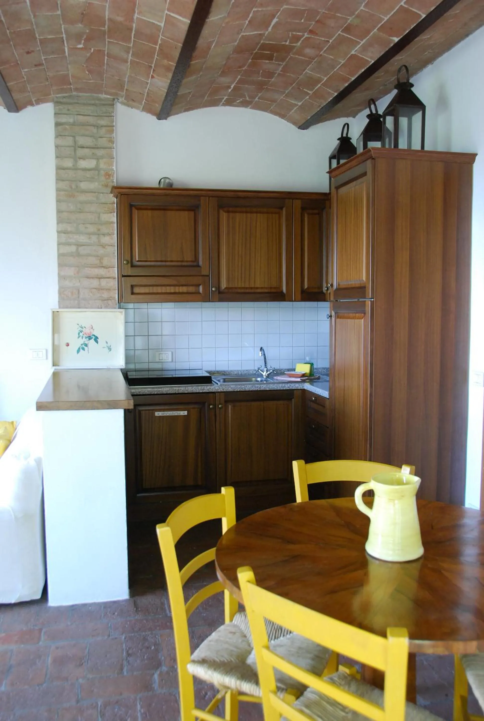 Kitchen or kitchenette in Agriturismo Cabbiavoli
