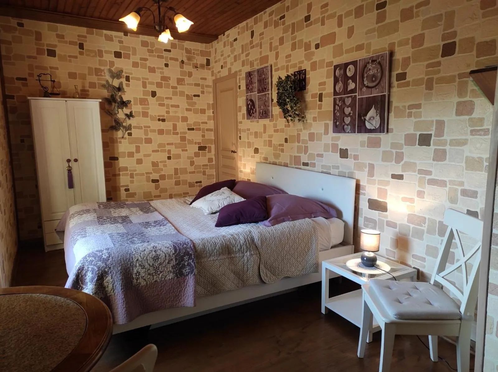 Bed in Chambres d'Hôtes Au Clos du Lit