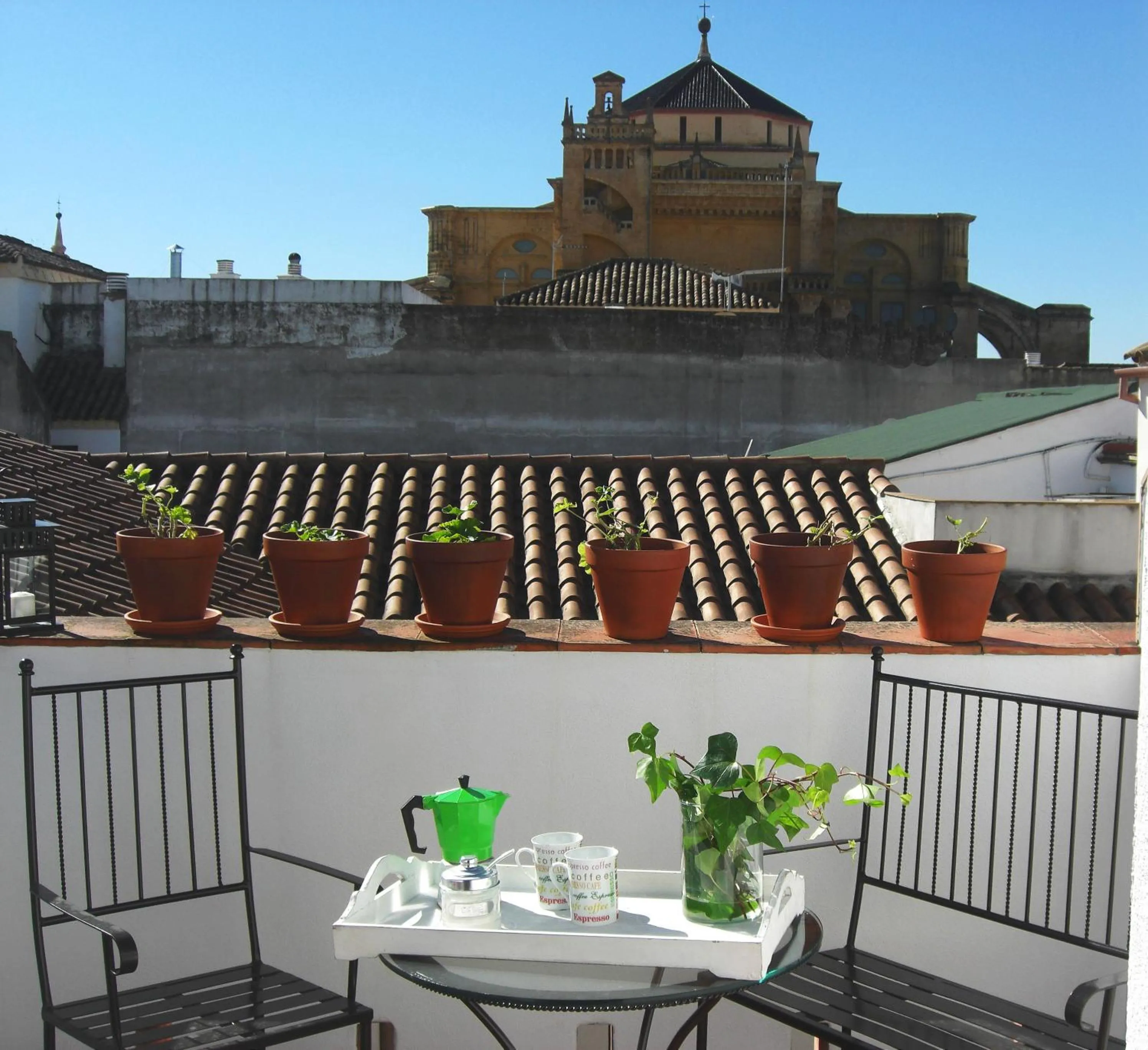 Balcony/Terrace in Apartamentos Los Patios de la Judería