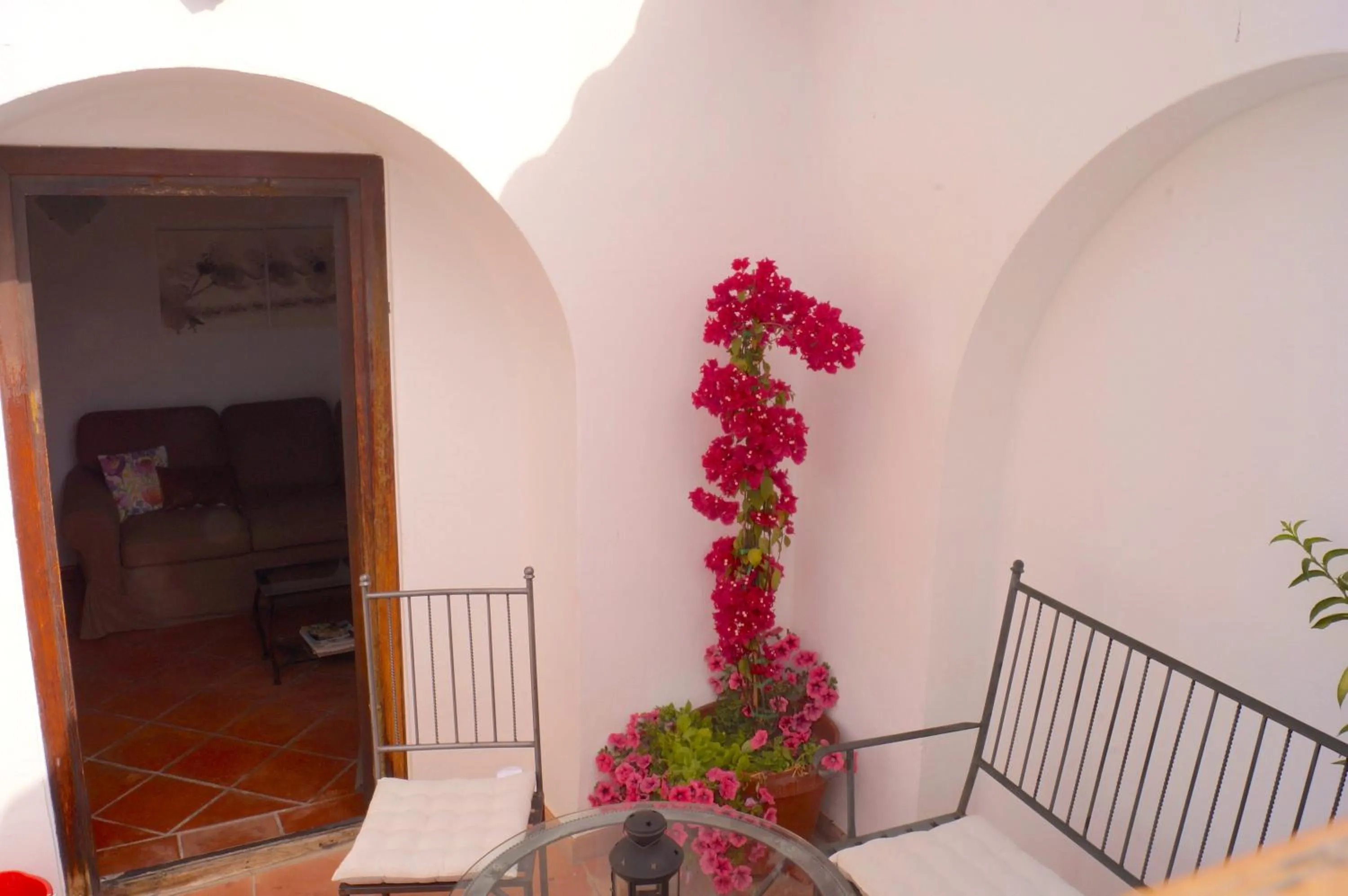 Balcony/Terrace in Apartamentos Los Patios de la Judería