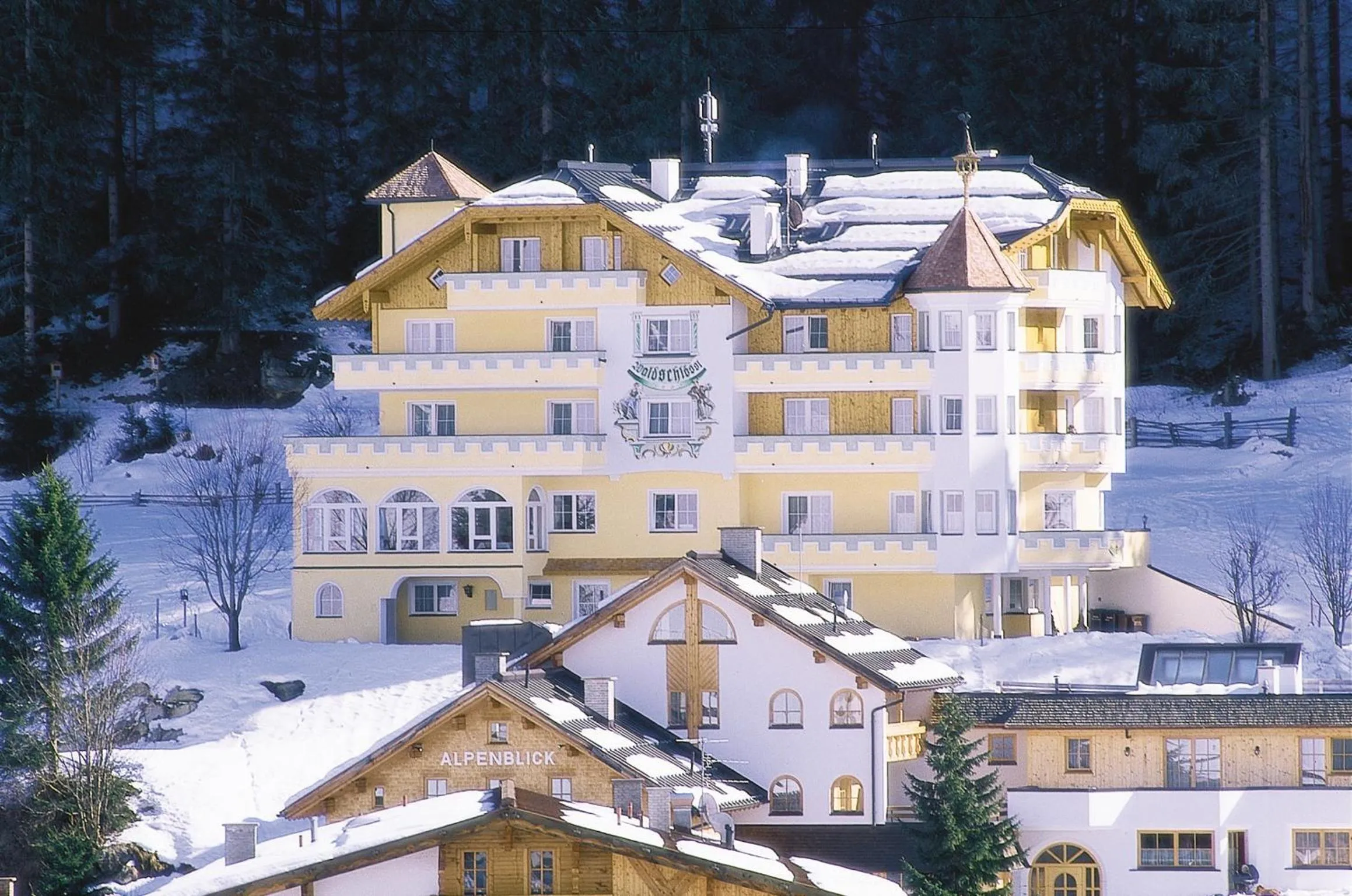 Facade/entrance in Hotel Garni Waldschlössl