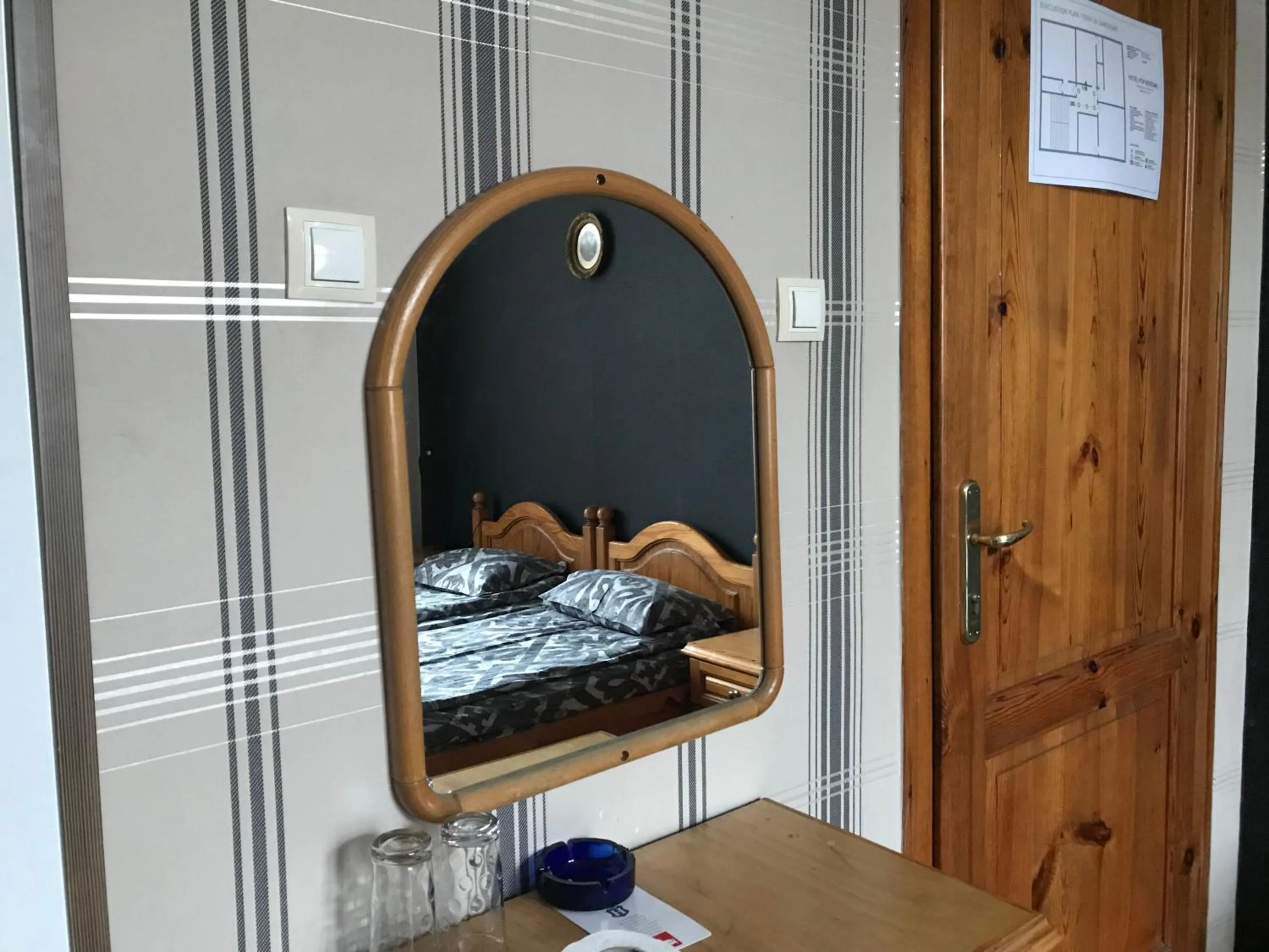 Bed in Pop Bogomil family hotel