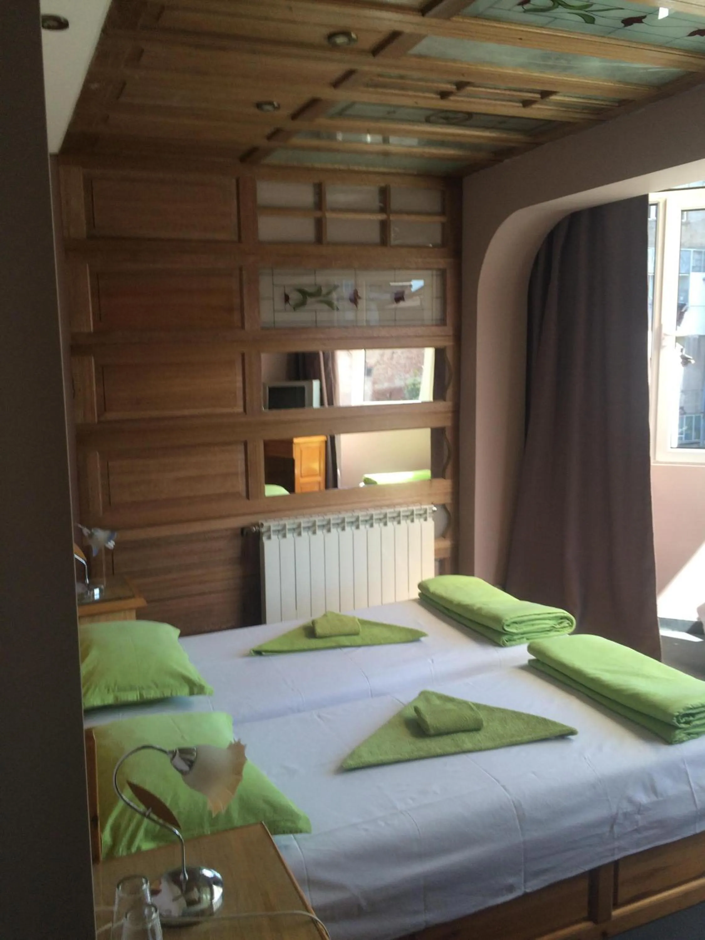 Bed in Pop Bogomil family hotel