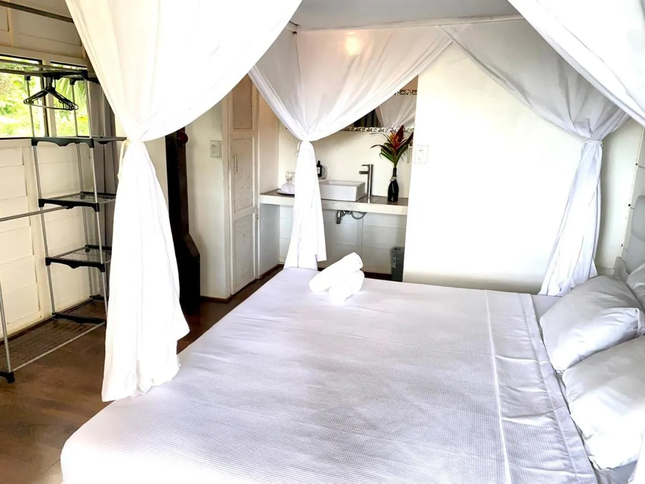 Bed in Ballena Dorada Lodge