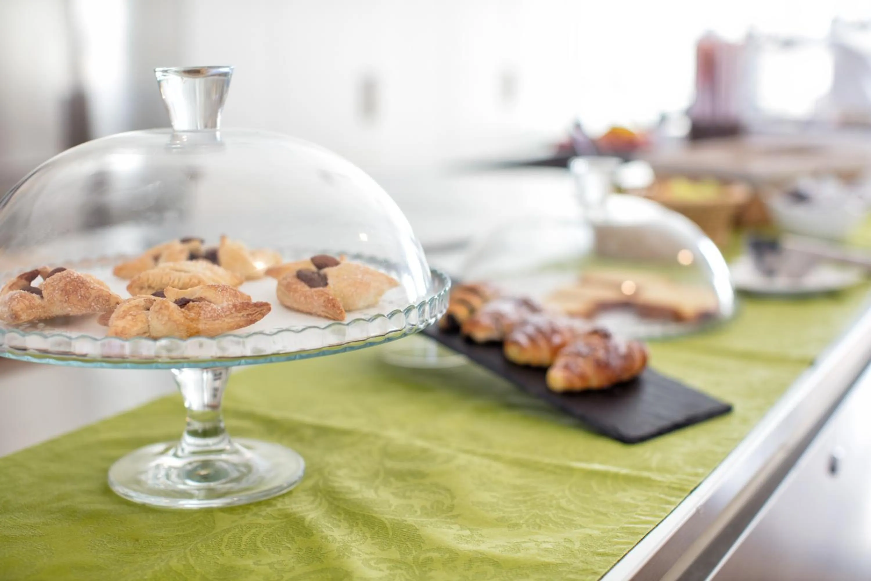 Food close-up in Wrooms Guest House