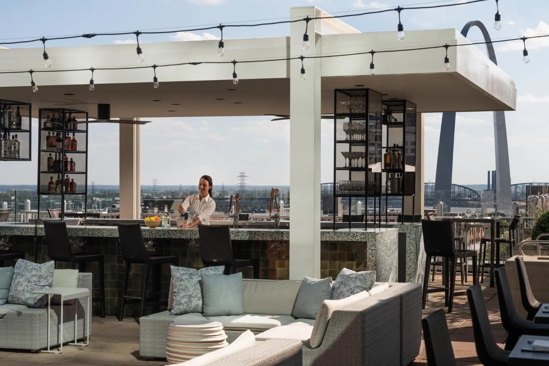 Patio in Four Seasons St. Louis