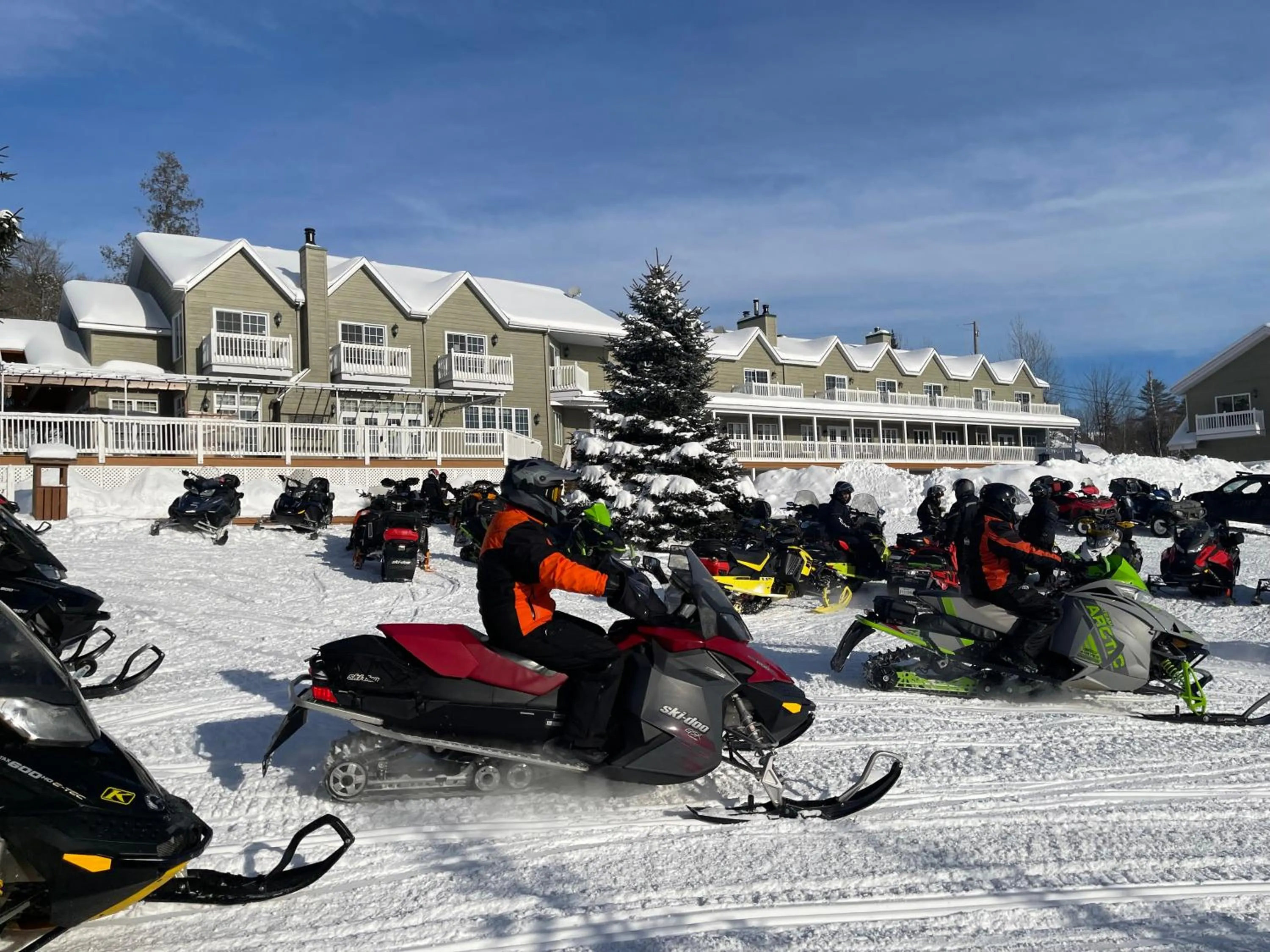 Area and facilities in Pourvoirie du Lac Blanc