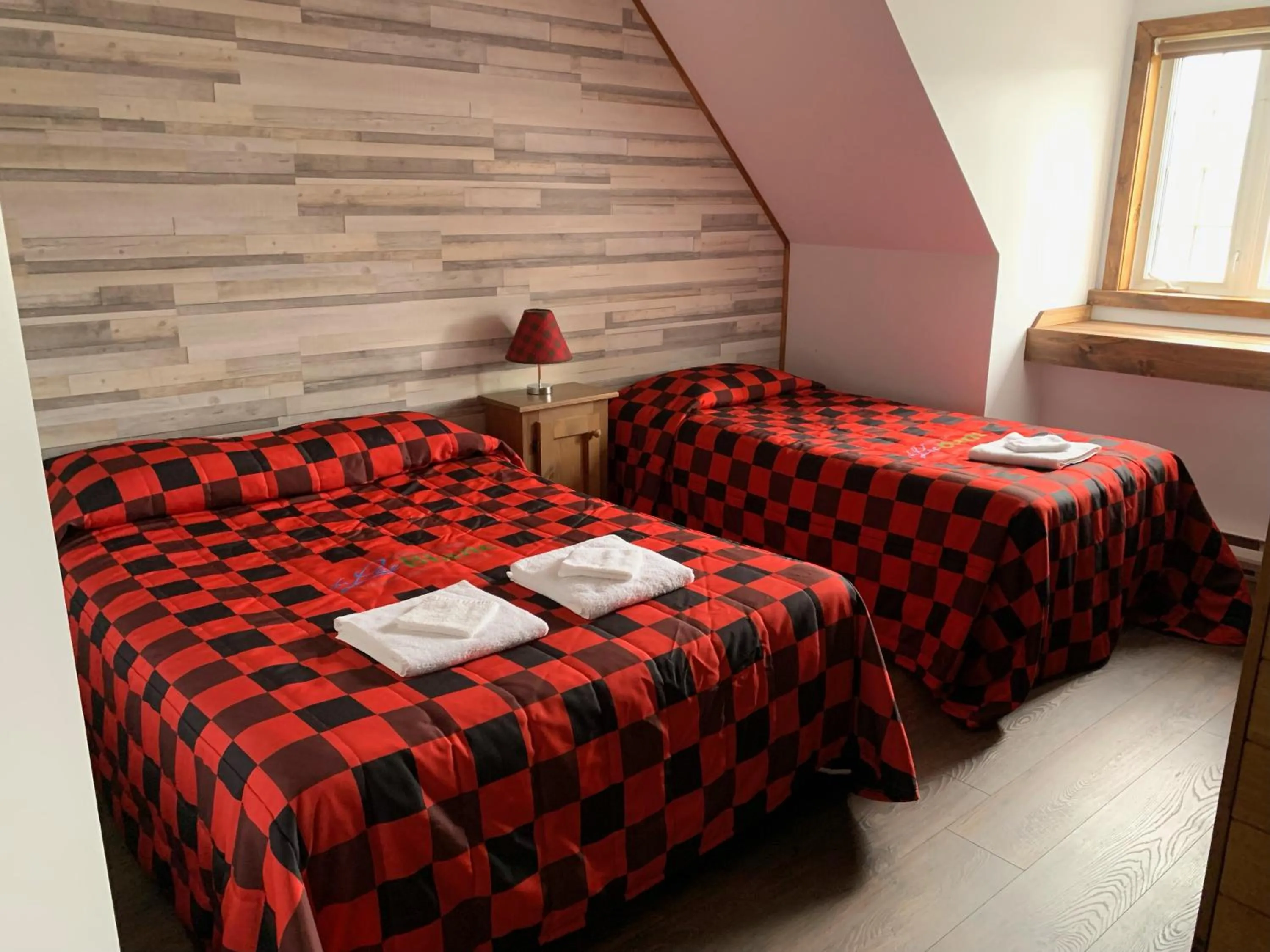 Bed in Pourvoirie du Lac Blanc