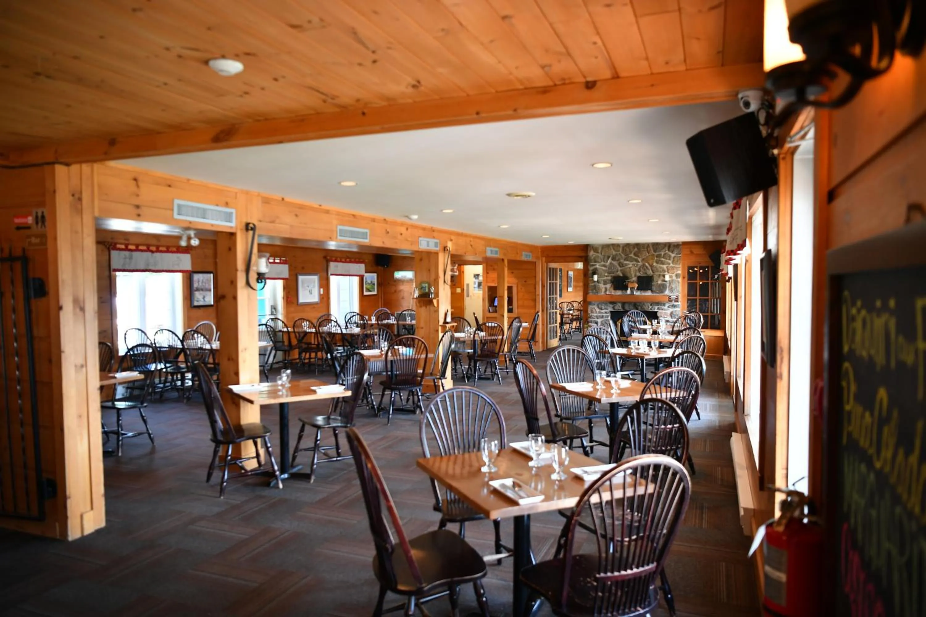 Restaurant/places to eat in Pourvoirie du Lac Blanc