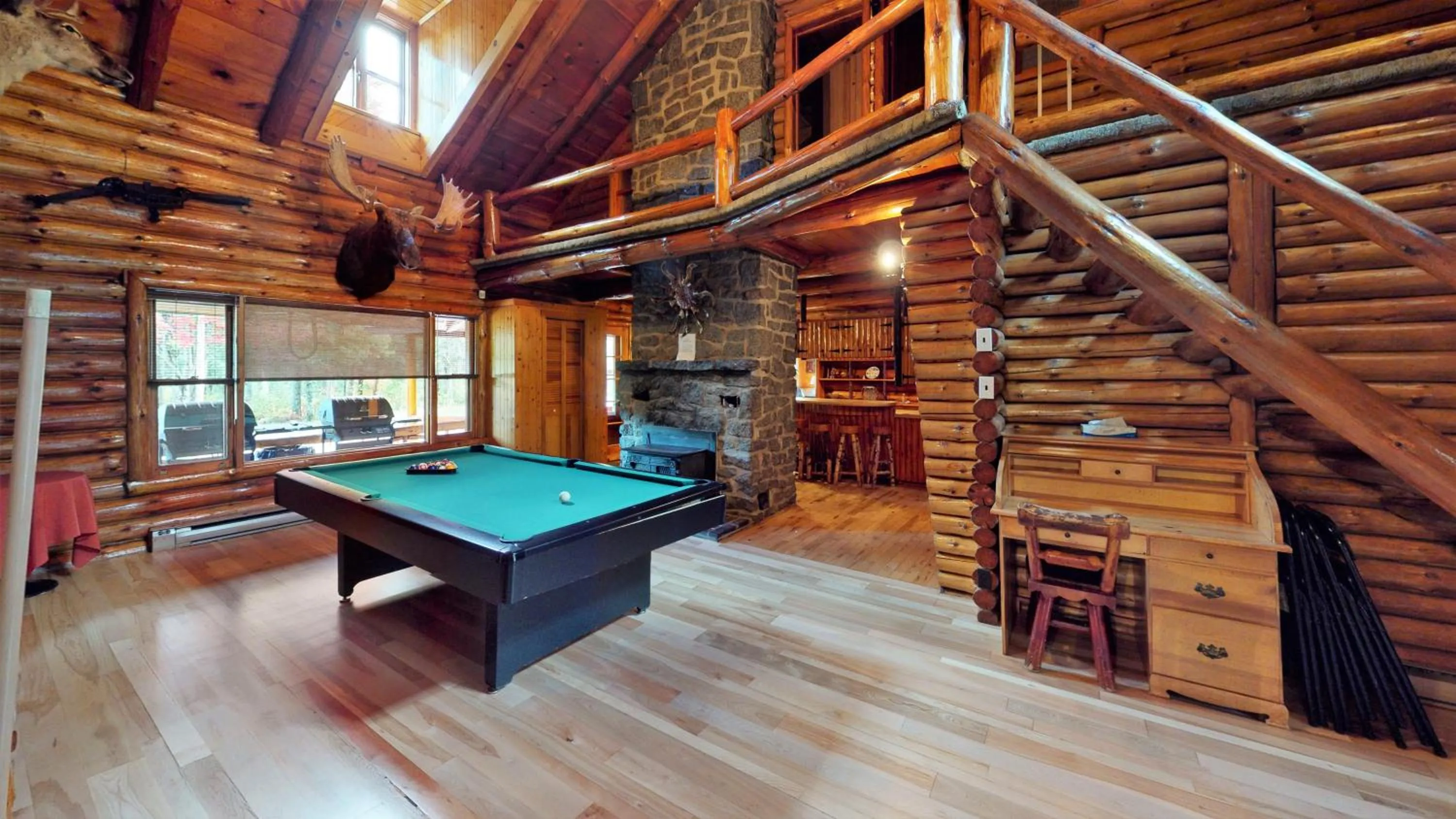 Lounge or bar in Pourvoirie du Lac Blanc