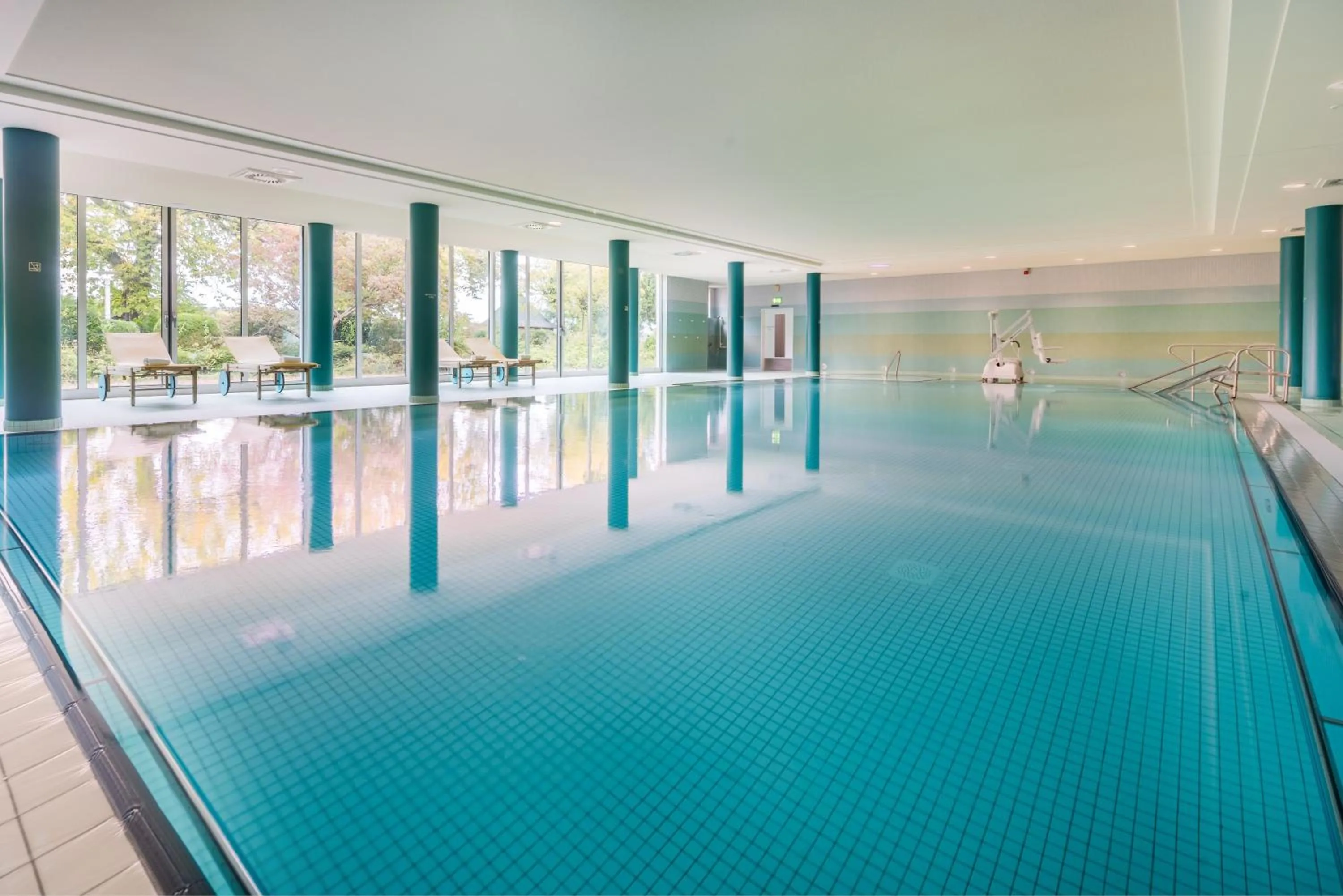Swimming pool in Seehotel Rheinsberg