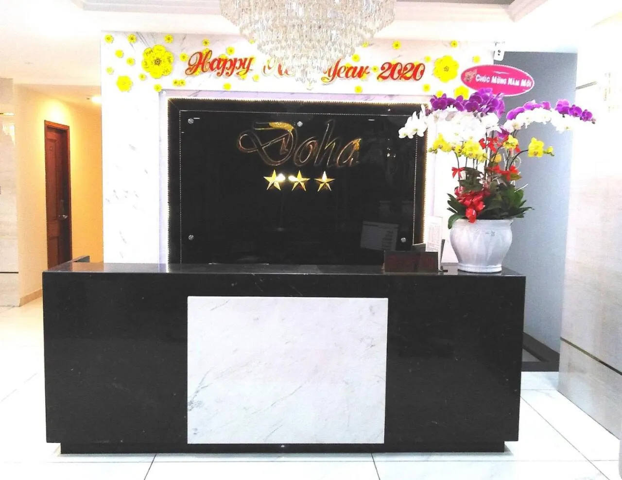 Lobby or reception in Doha 2 Hotel Saigon Airport