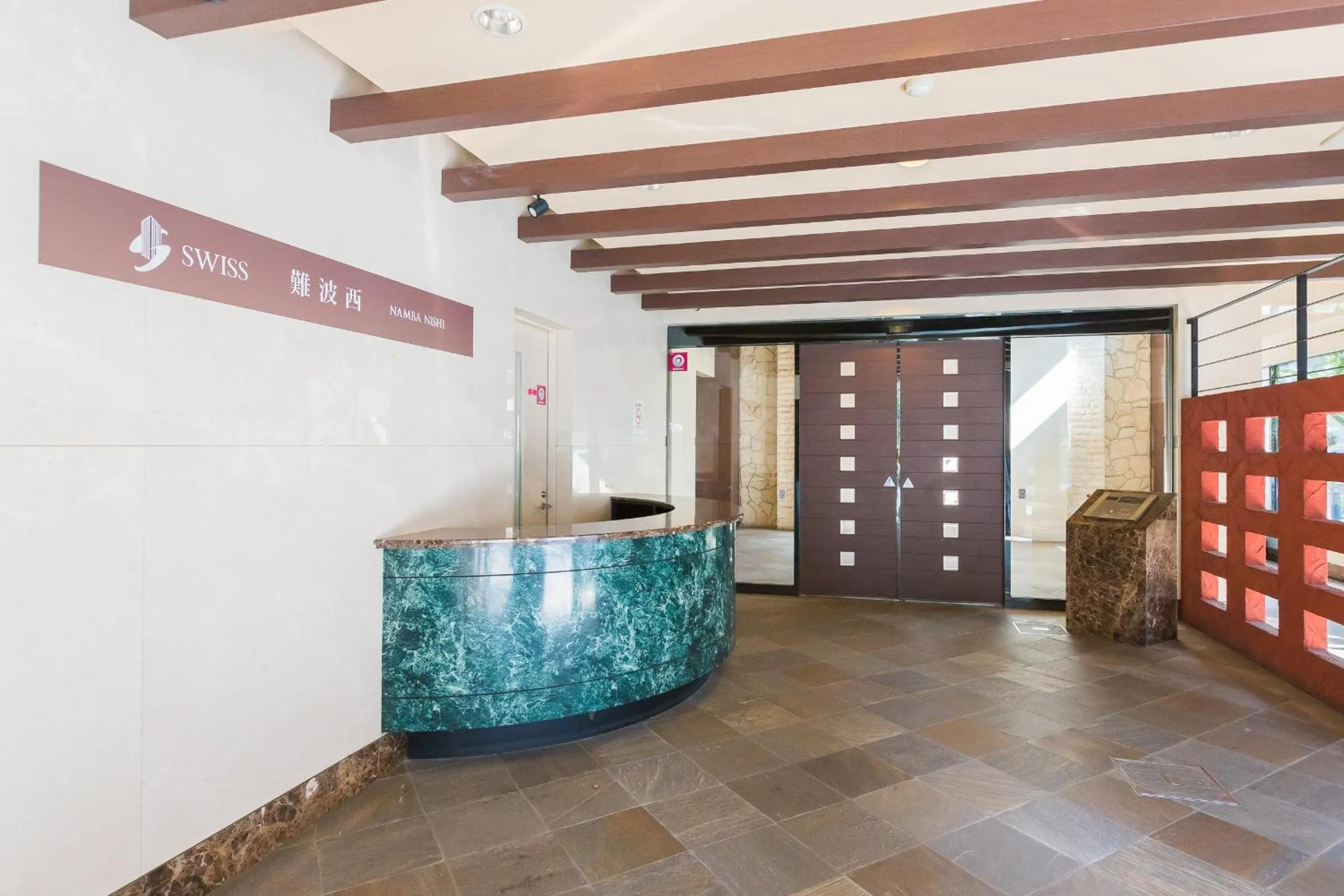 Lobby or reception in Nanba West Sakuragawa Station Apartment
