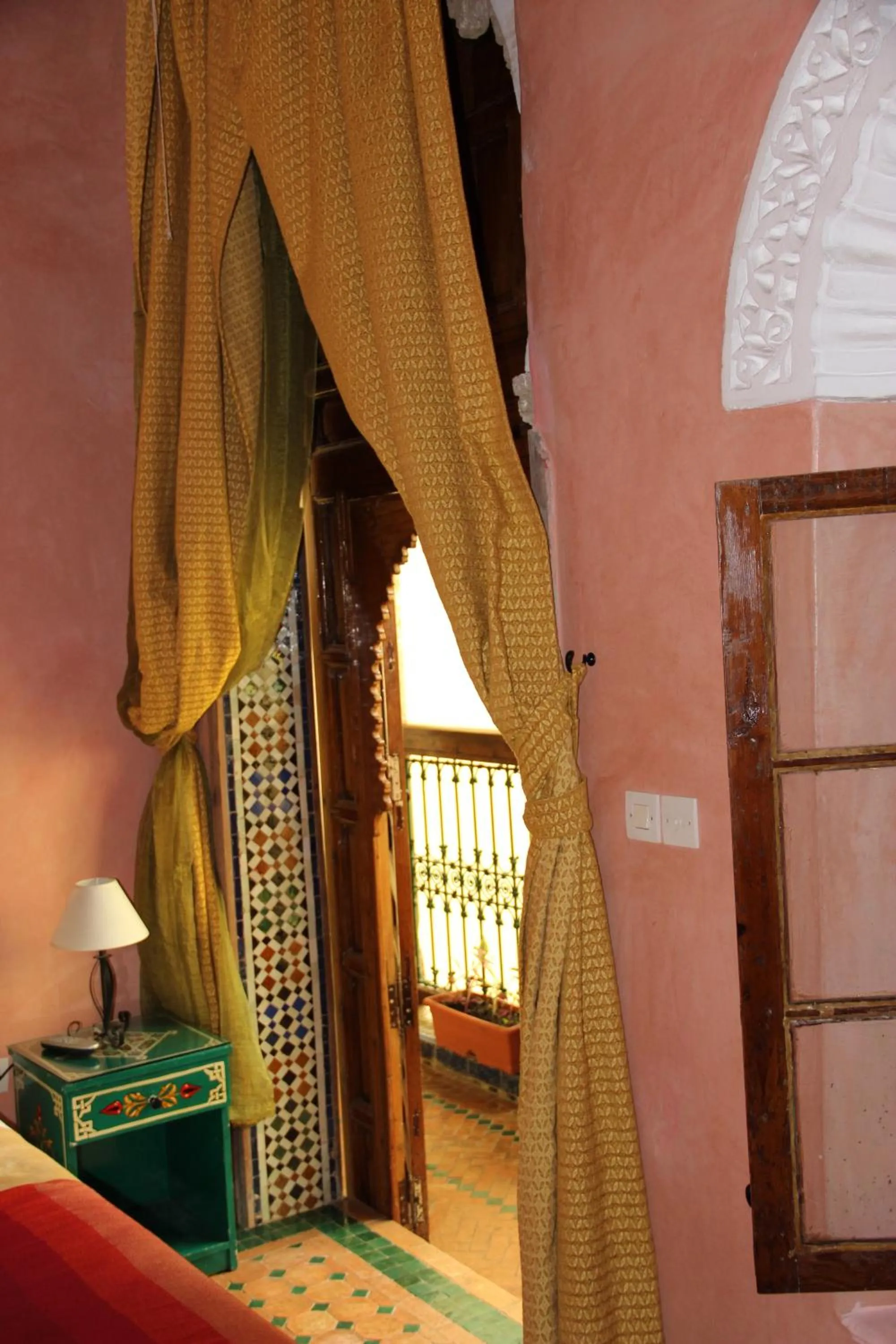 Decorative detail, Bed in Dar Aida