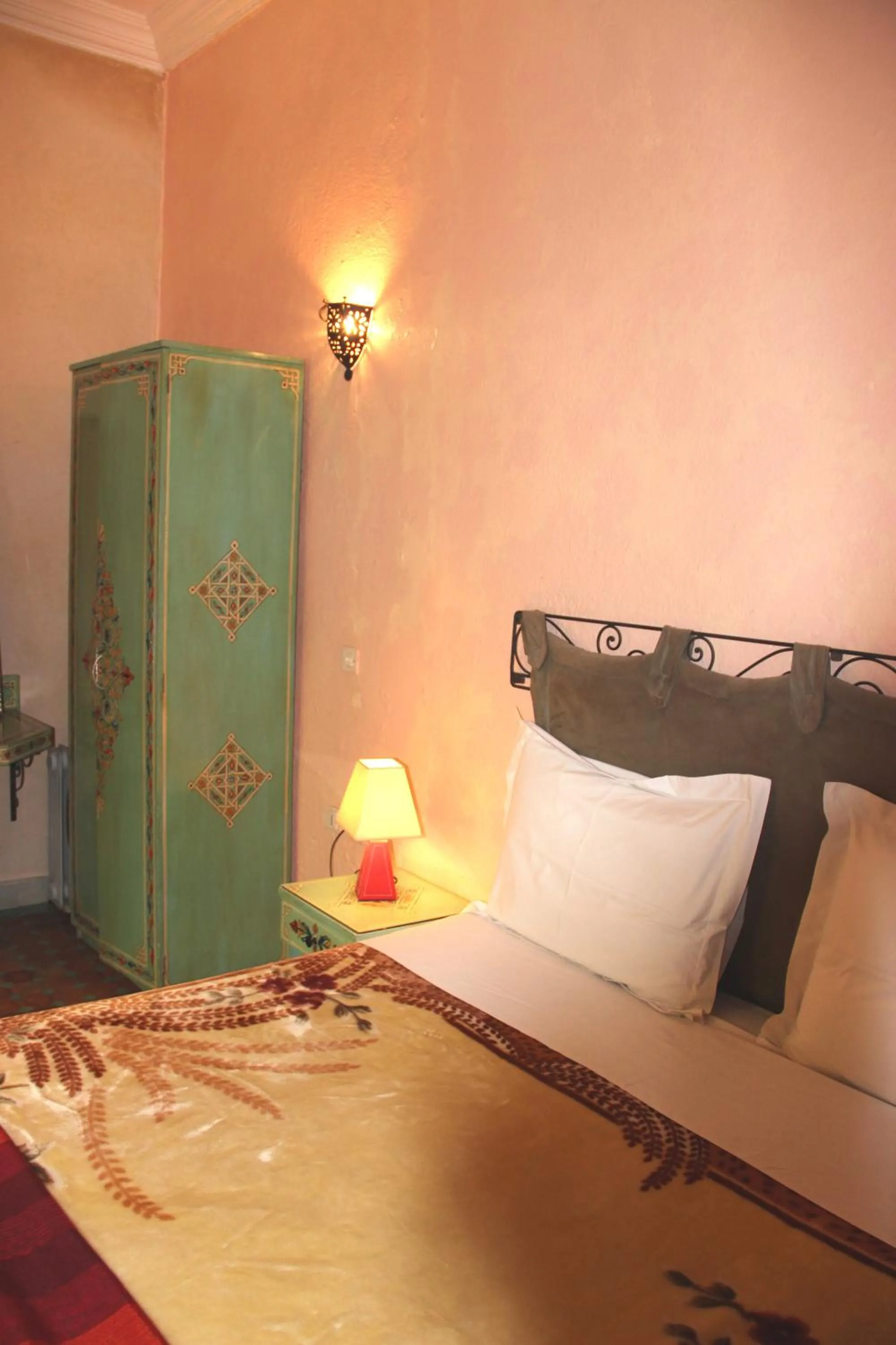 Decorative detail, Bed in Dar Aida