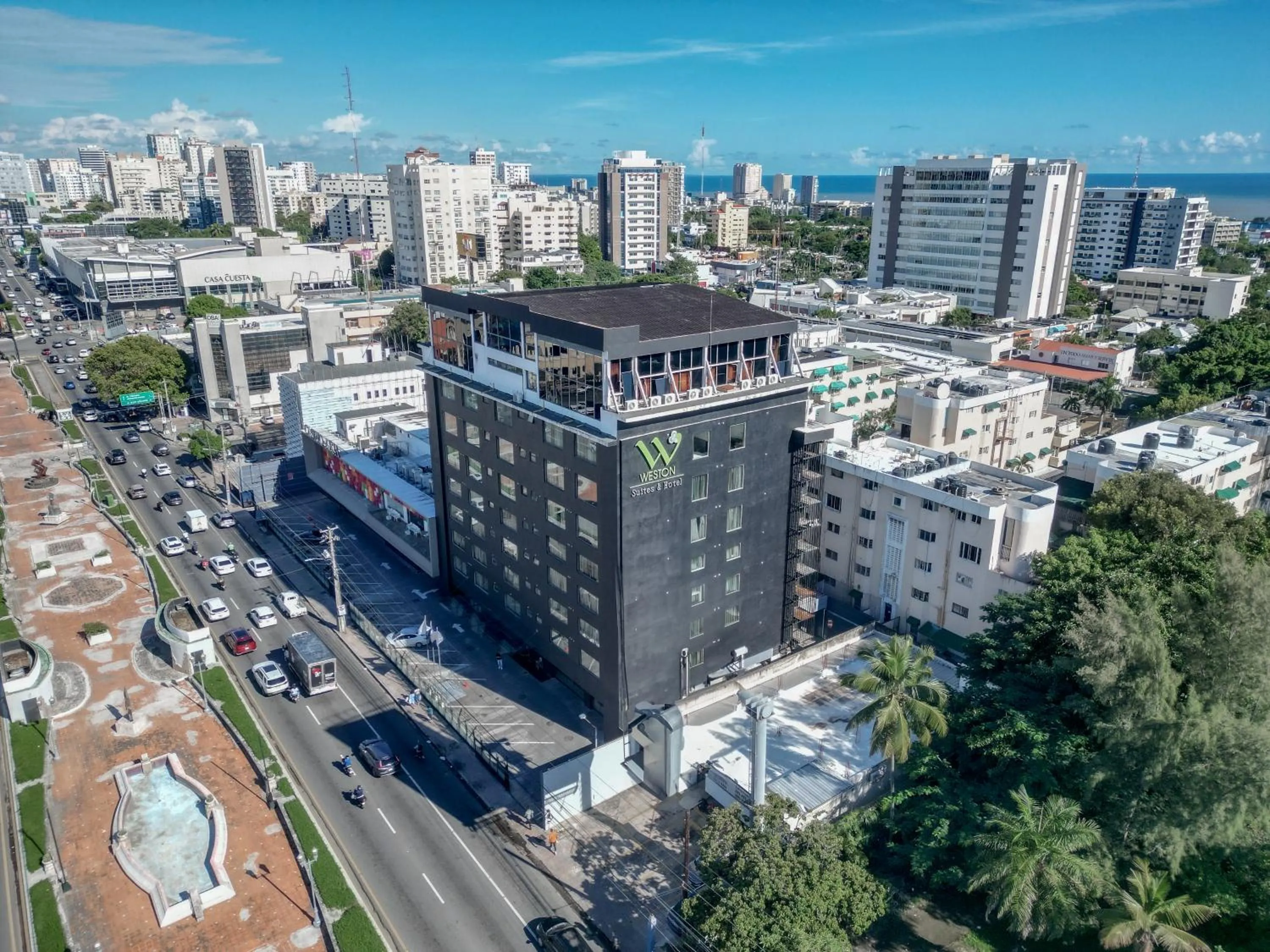 Property building in Weston Suites Hotel