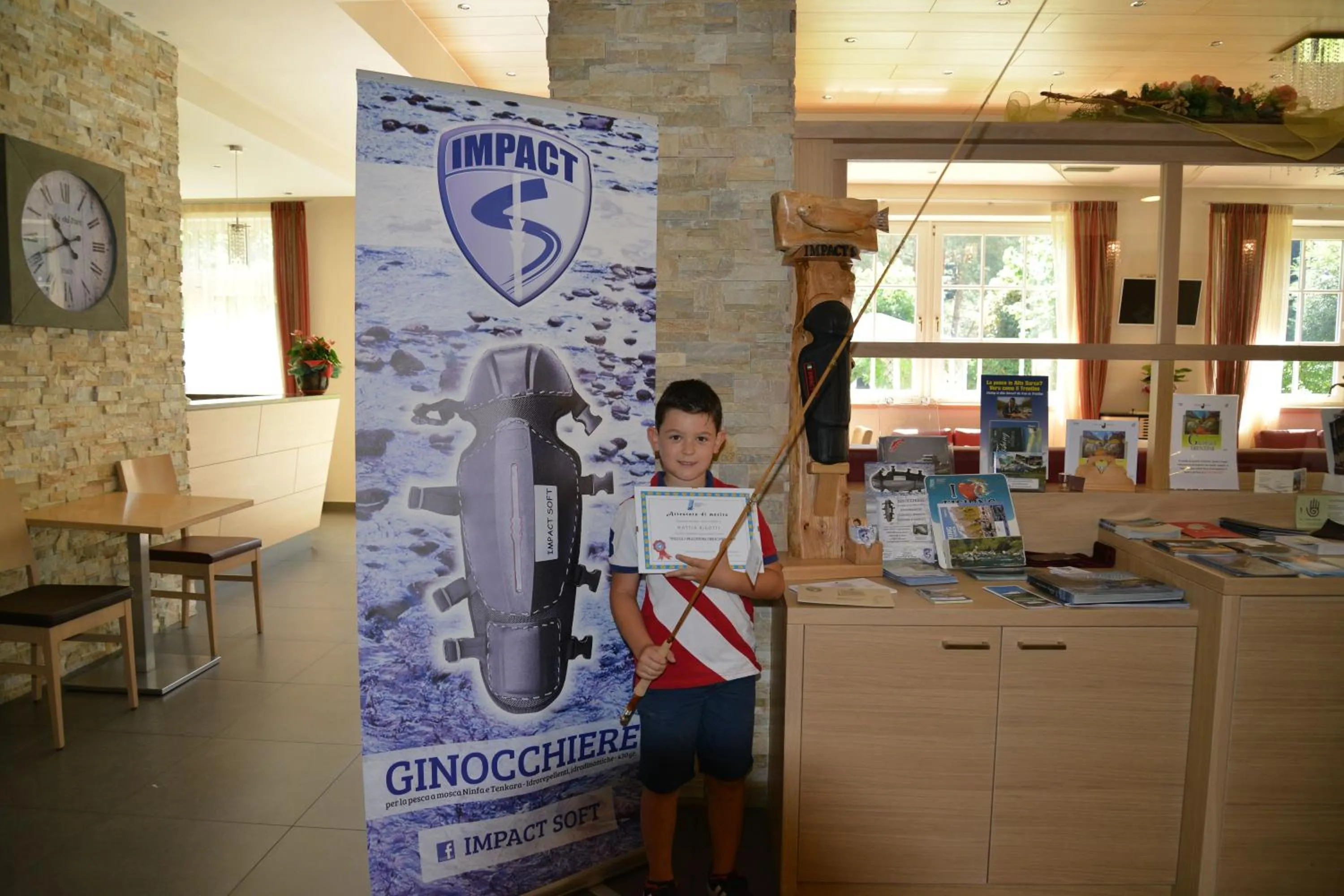 Fishing in Hotel Bel Sit