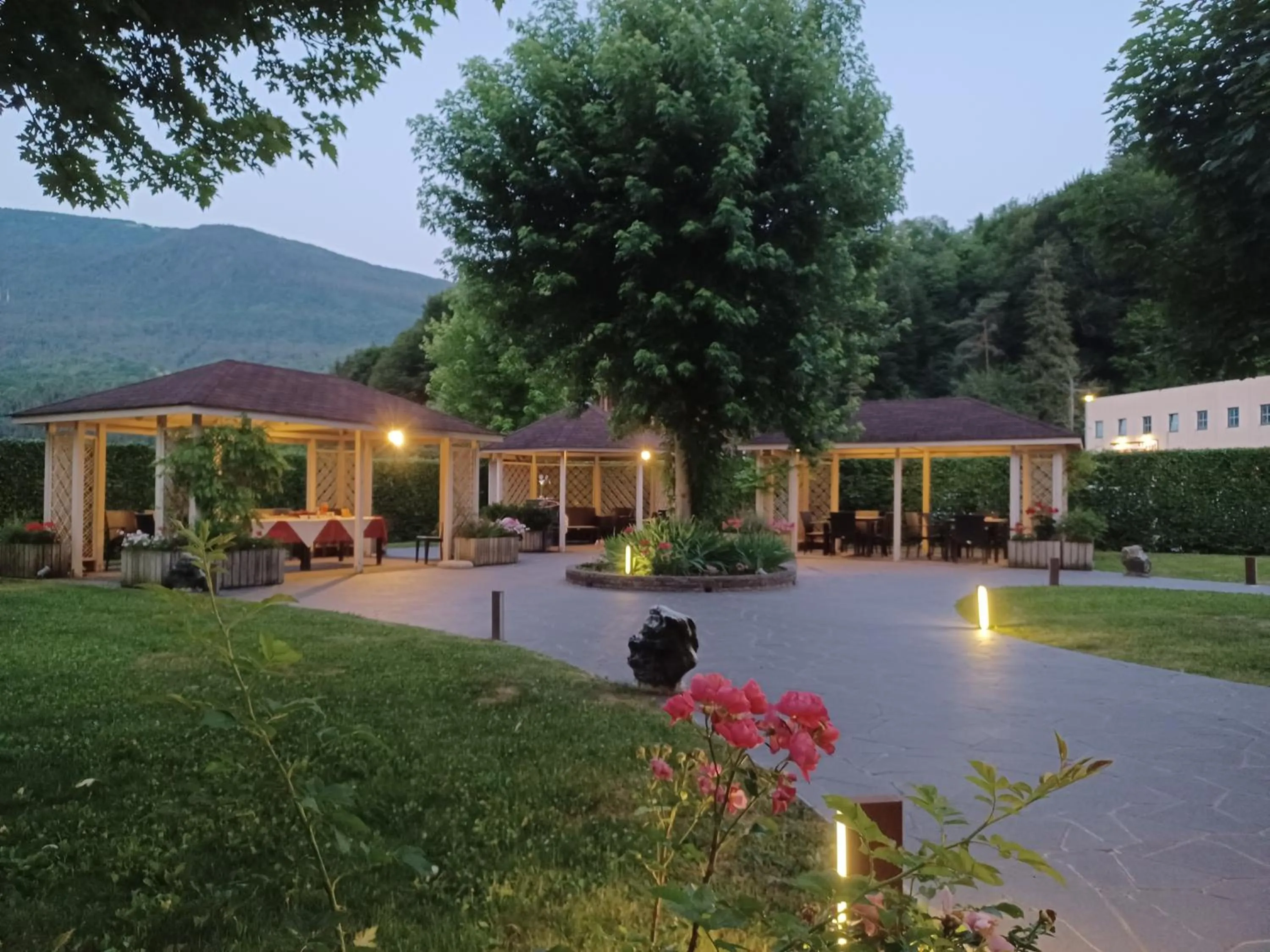 Garden in Hotel Bel Sit