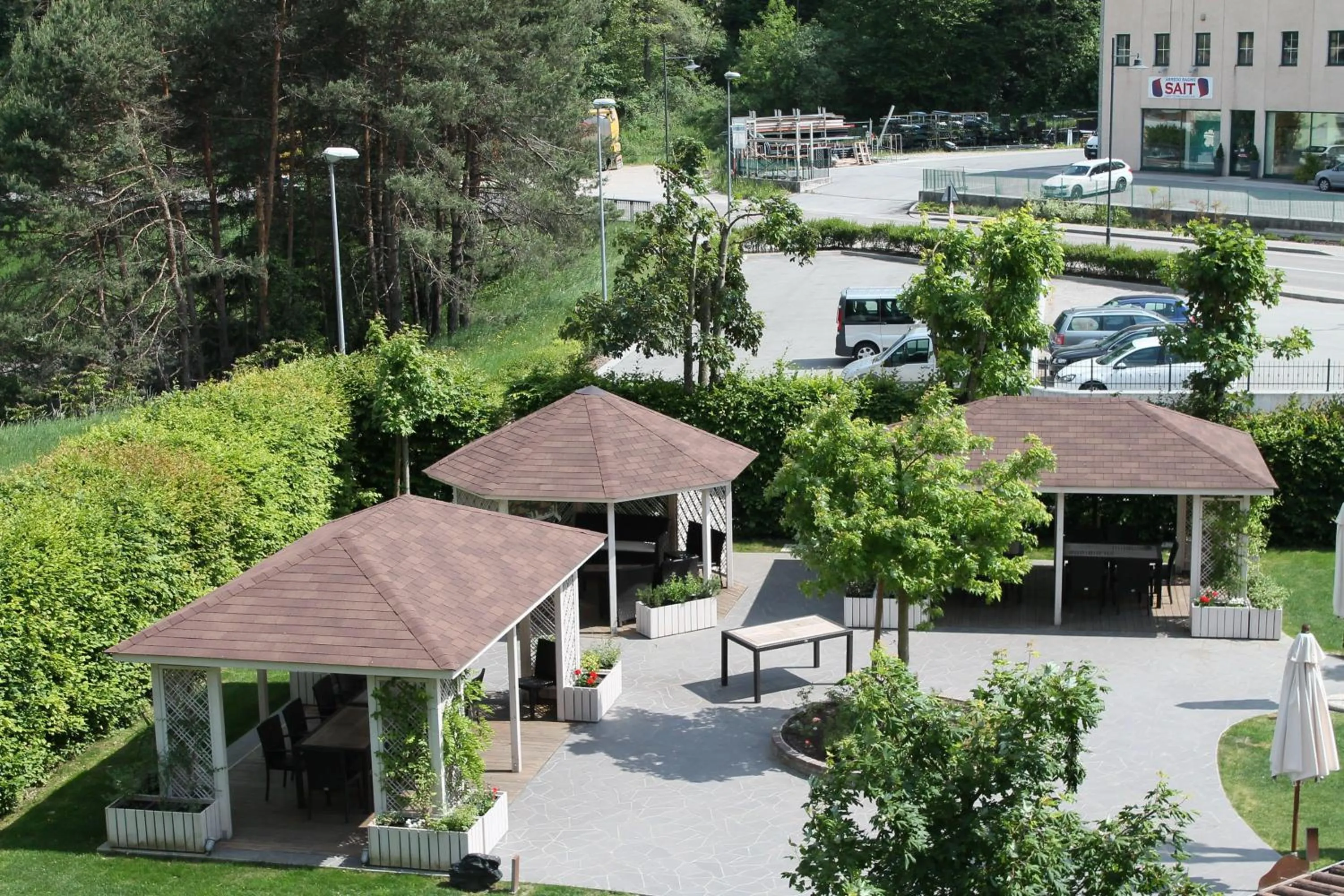 Garden in Hotel Bel Sit