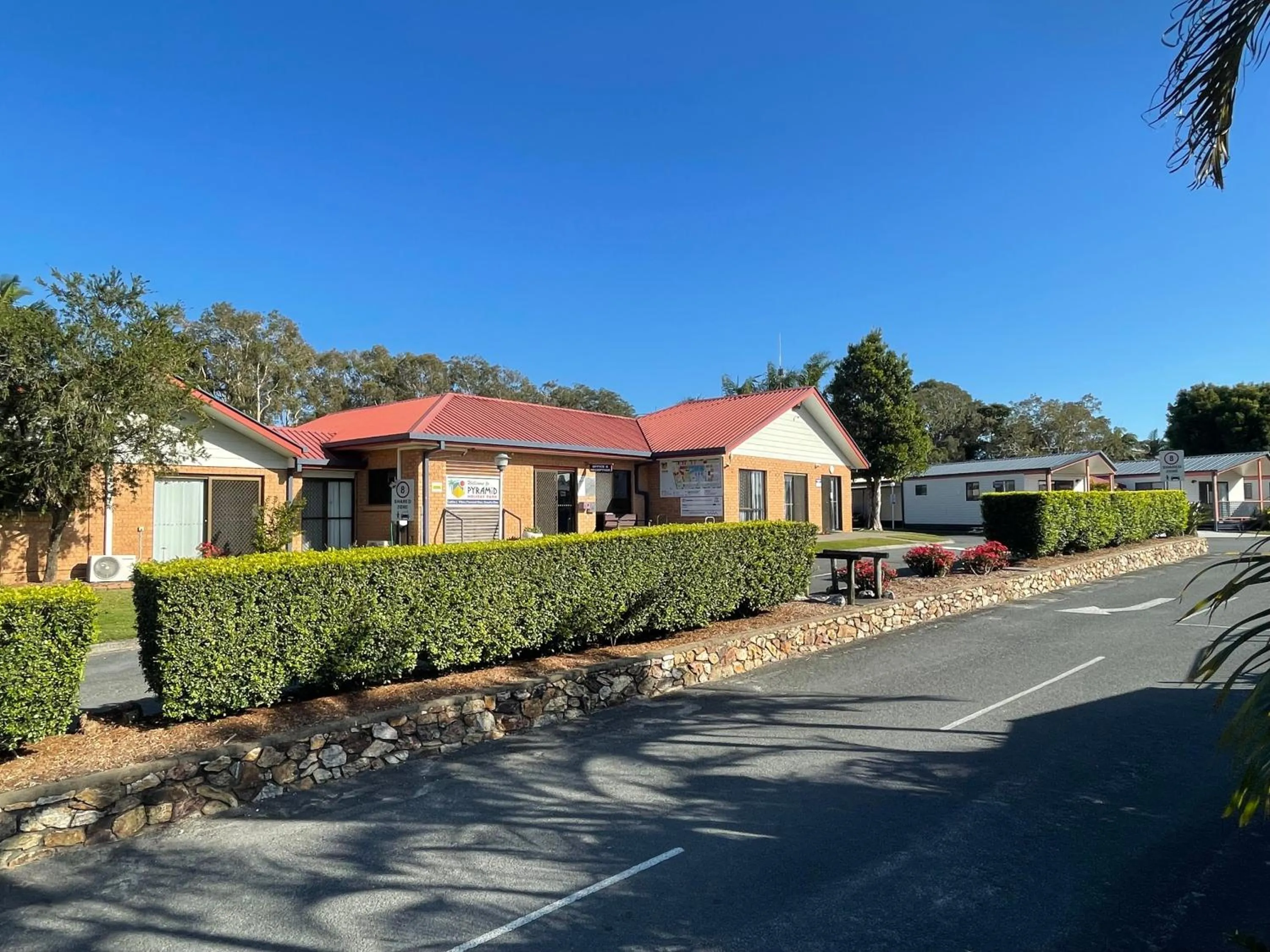 Street view in Pyramid Holiday Park