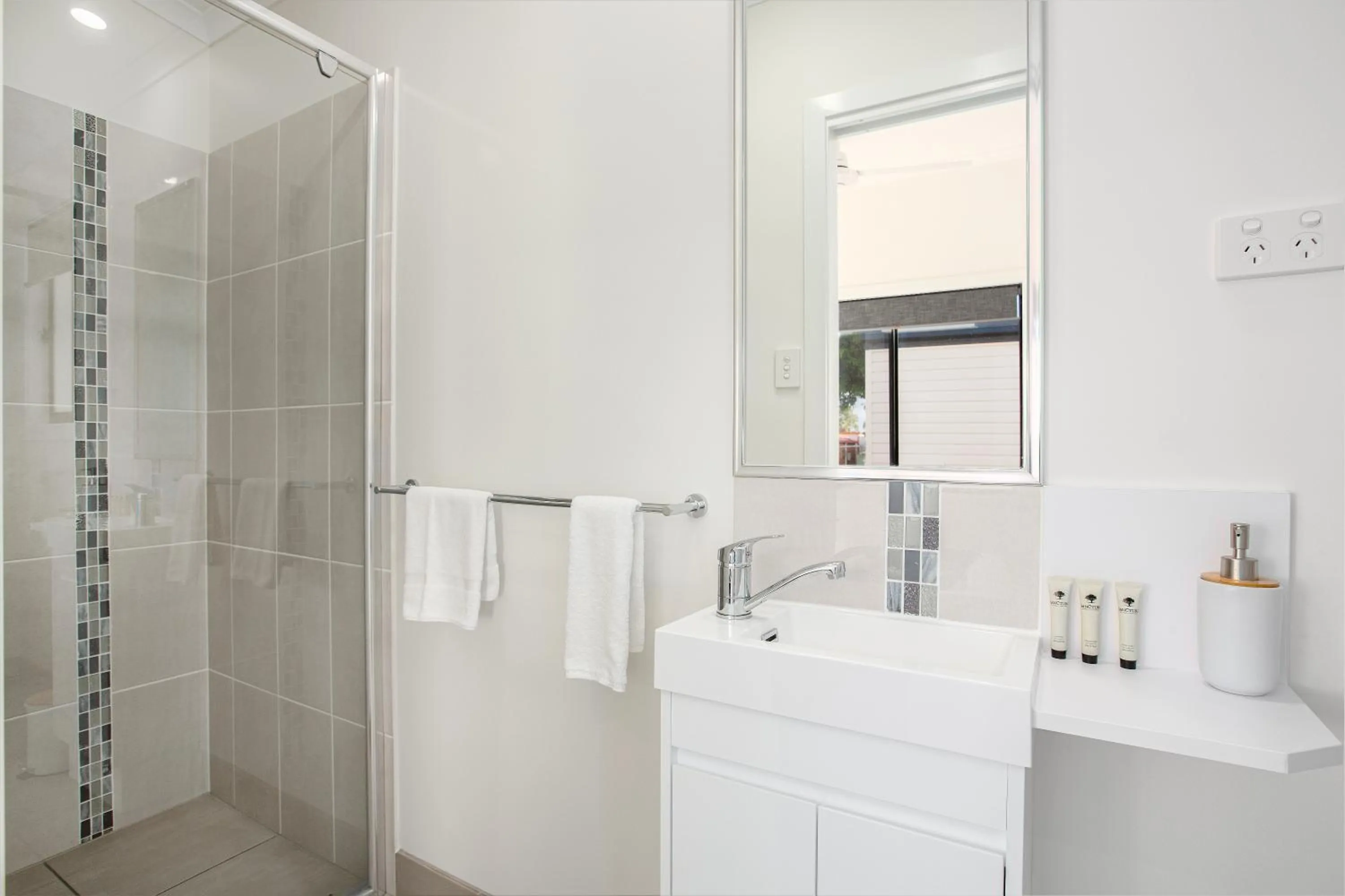 Bathroom in Pyramid Holiday Park