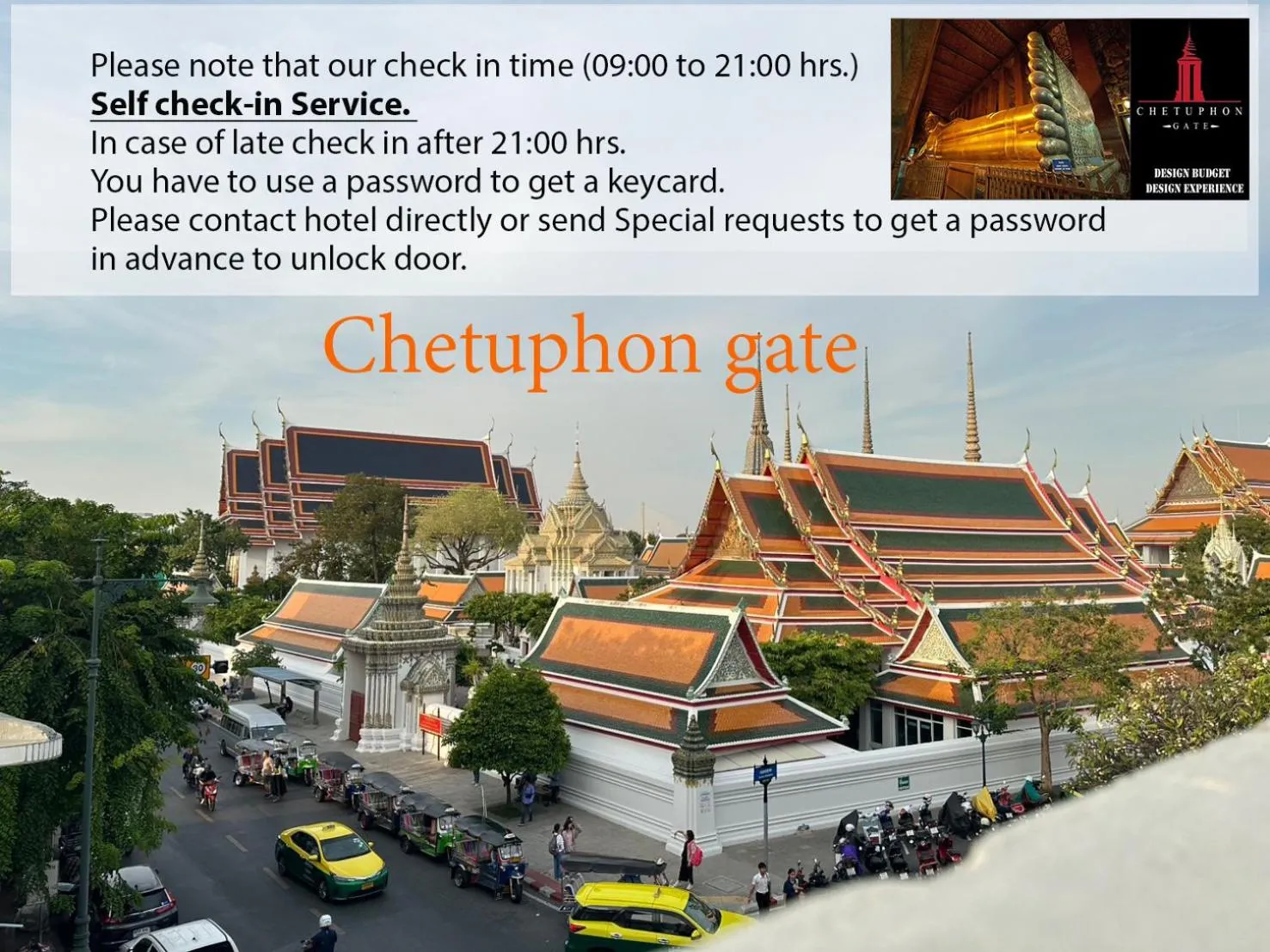 City view in Chetuphon Gate