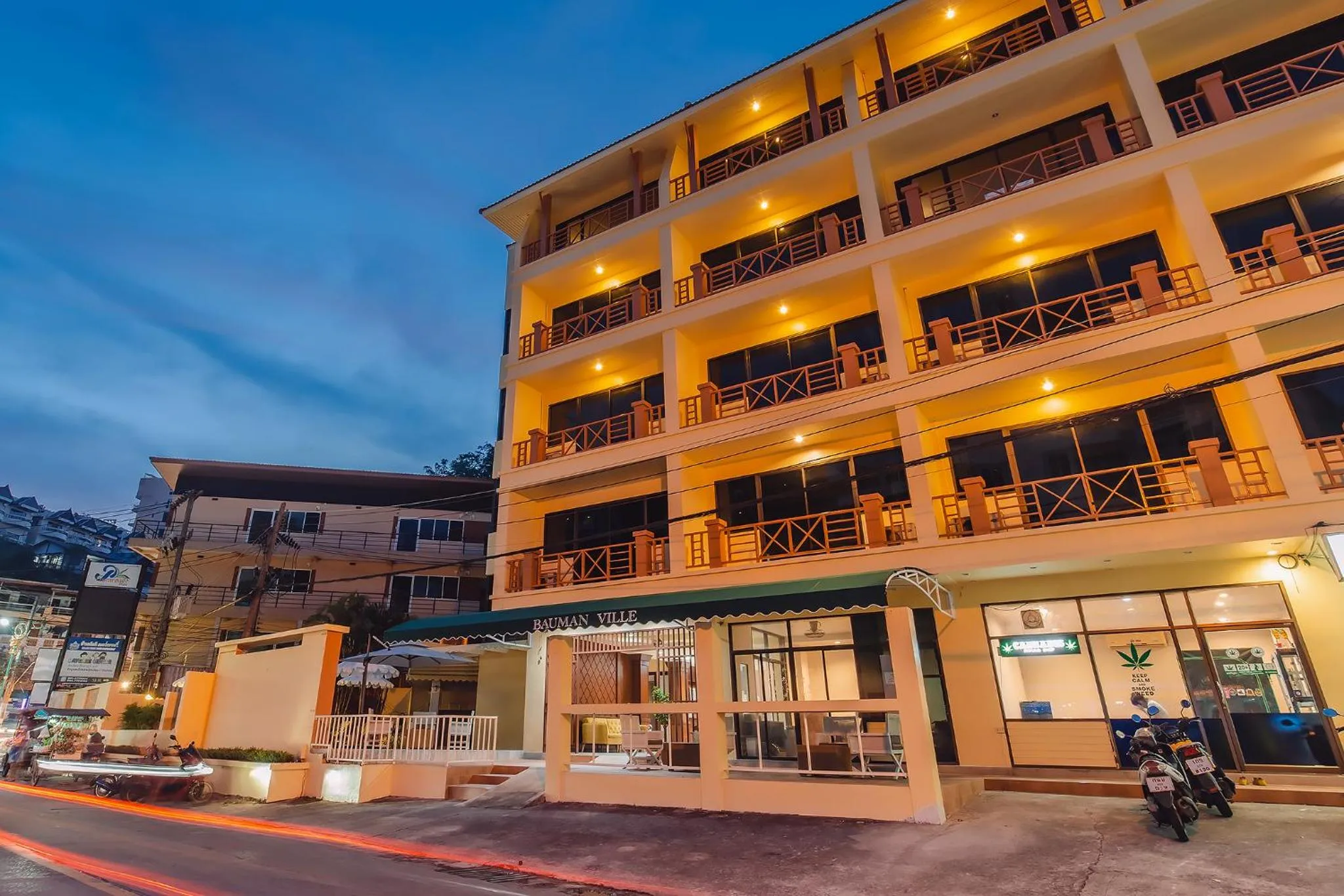 Property building in Bauman Ville Hotel