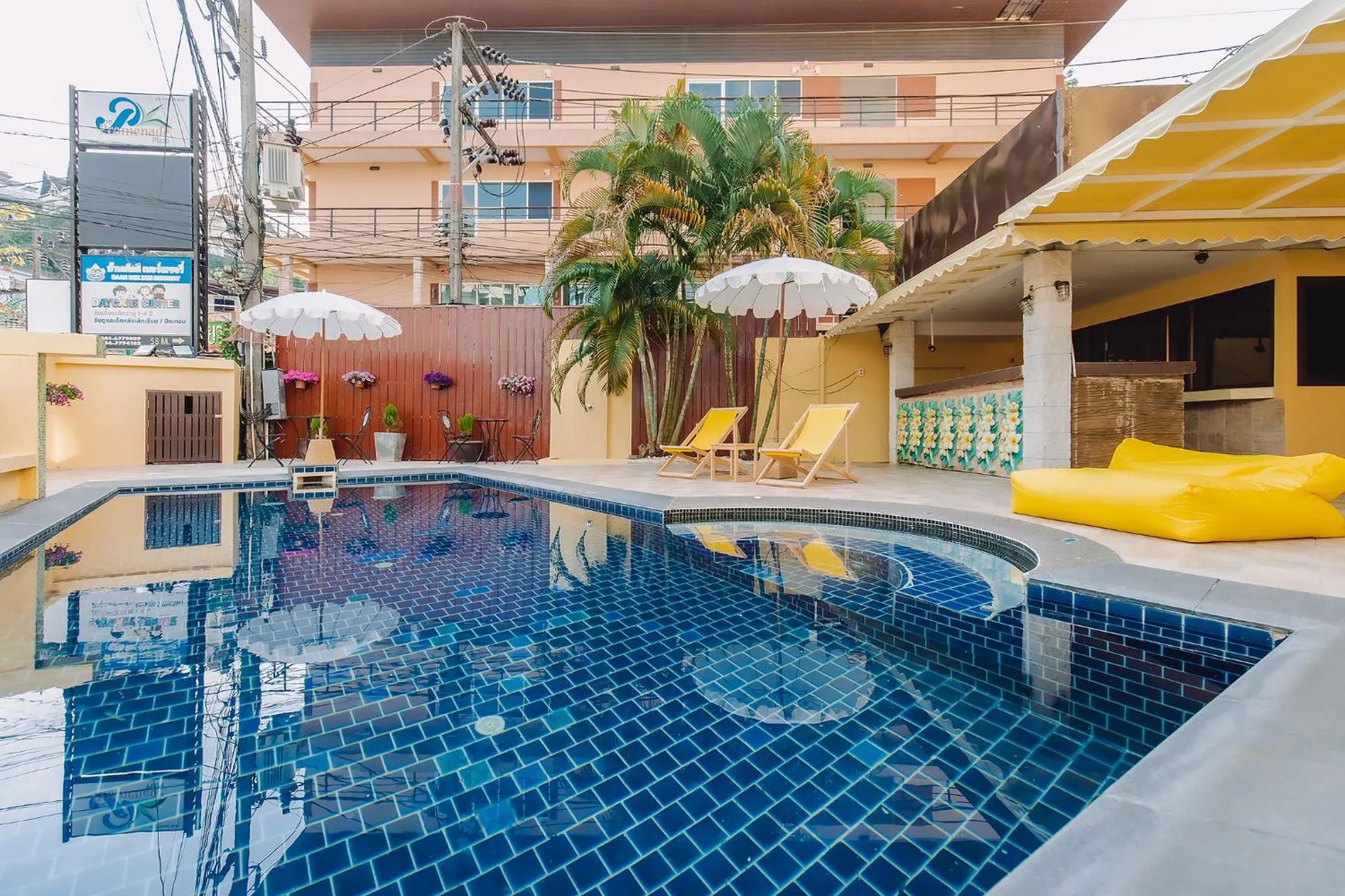Swimming pool in Bauman Ville Hotel