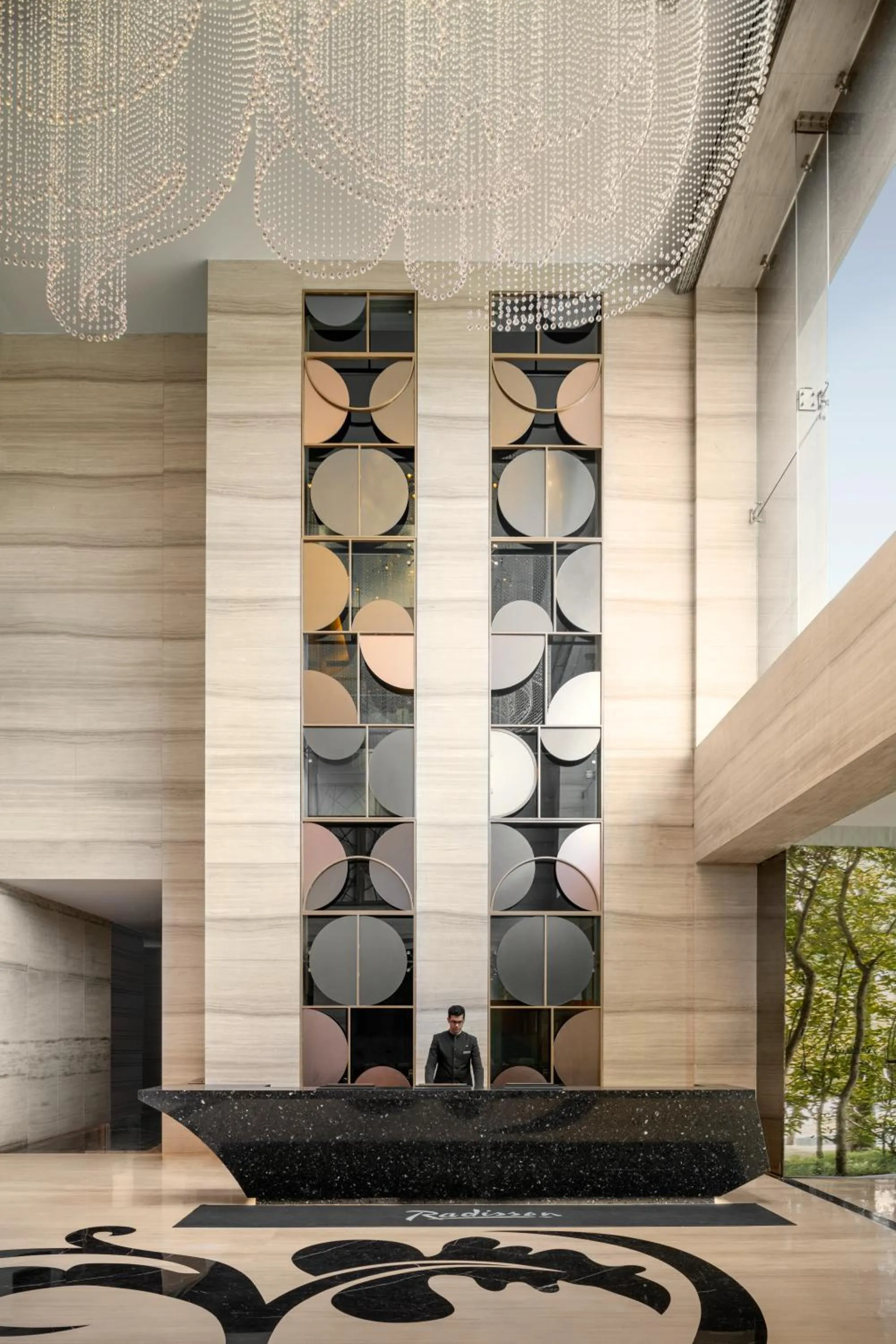 Lobby or reception in Radisson Resort & Spa Kandla