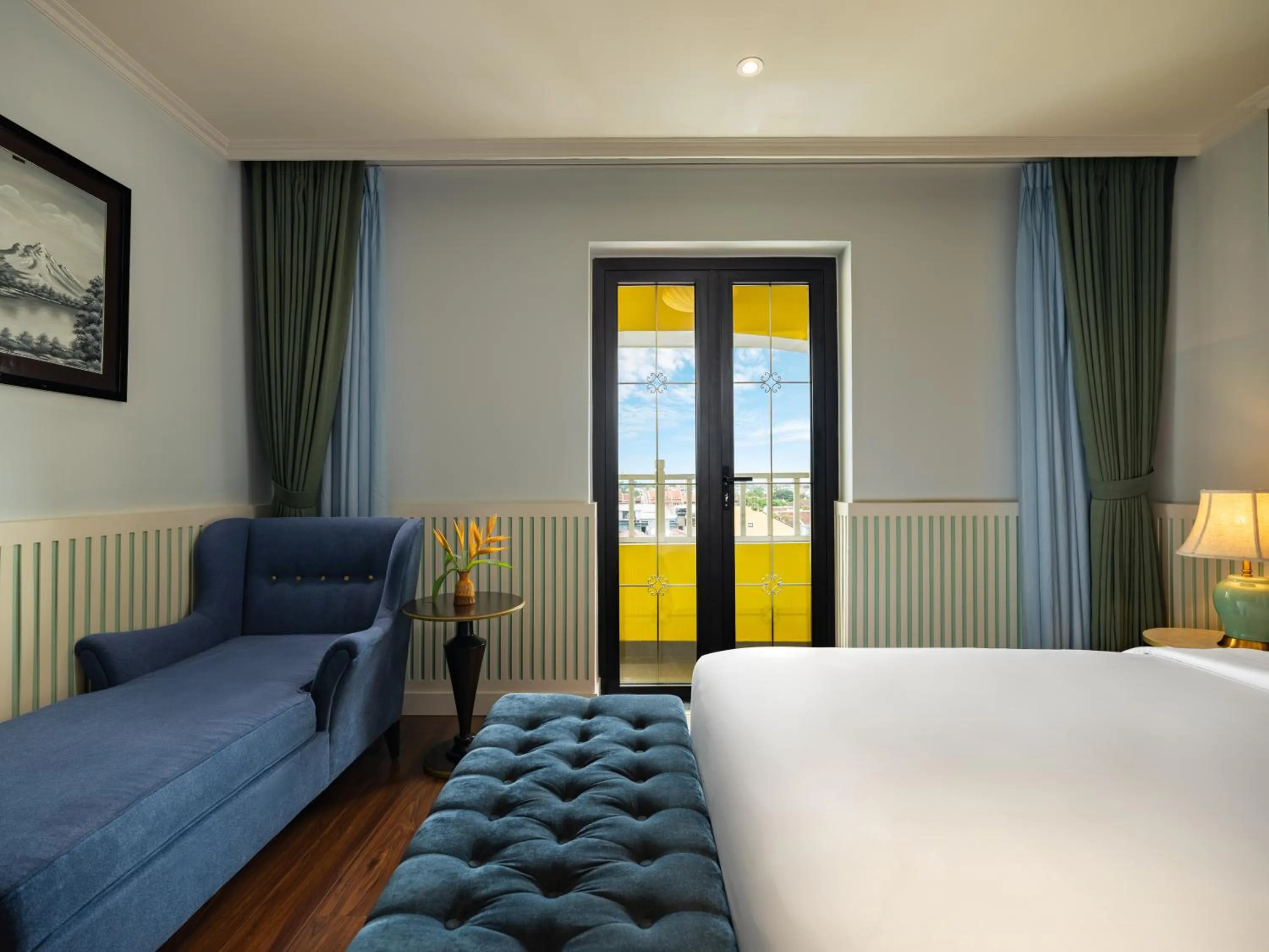 View (from property/room), Bed in Bel Marina Hoi An Resort