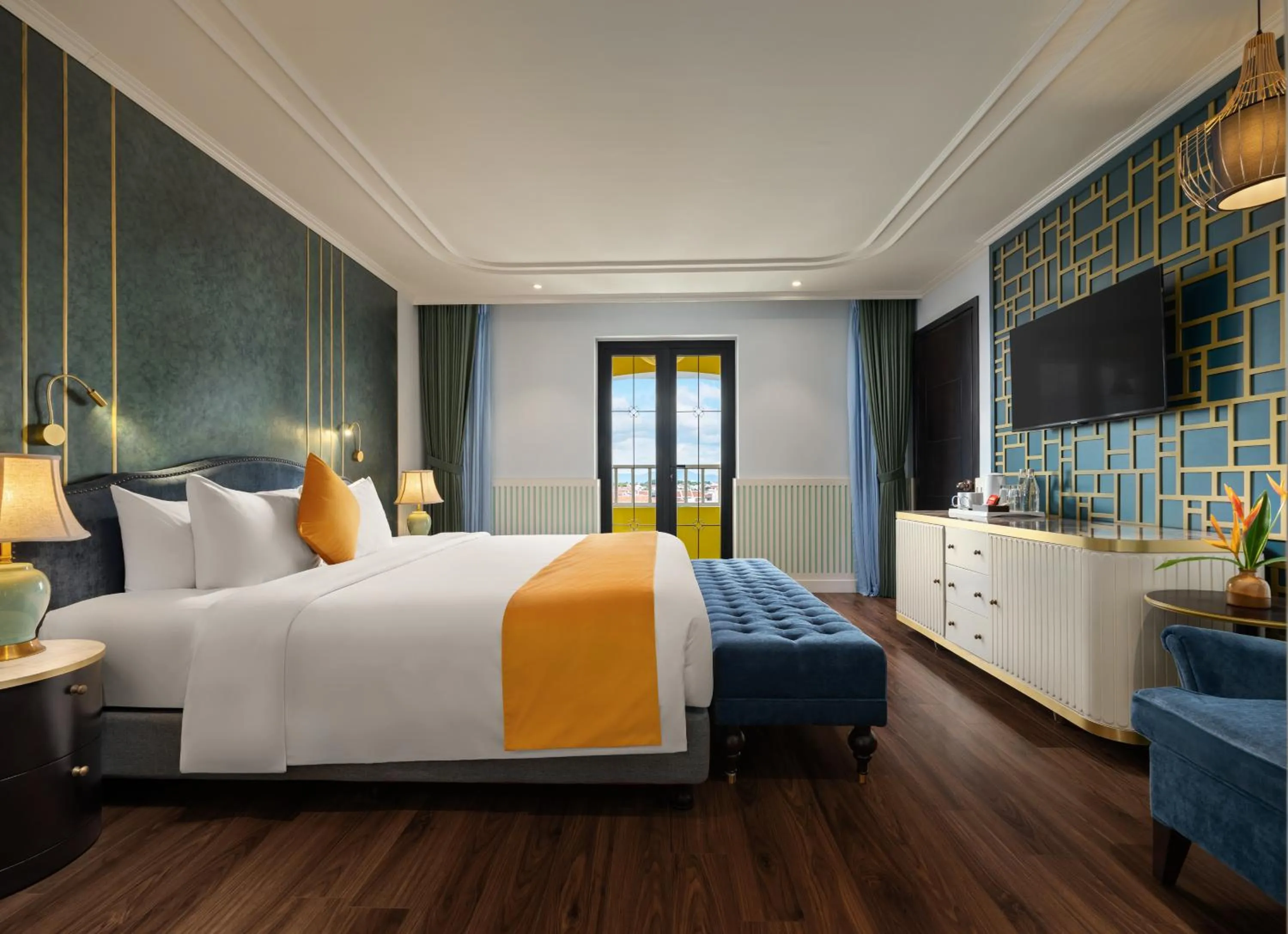 Bed in Bel Marina Hoi An Resort