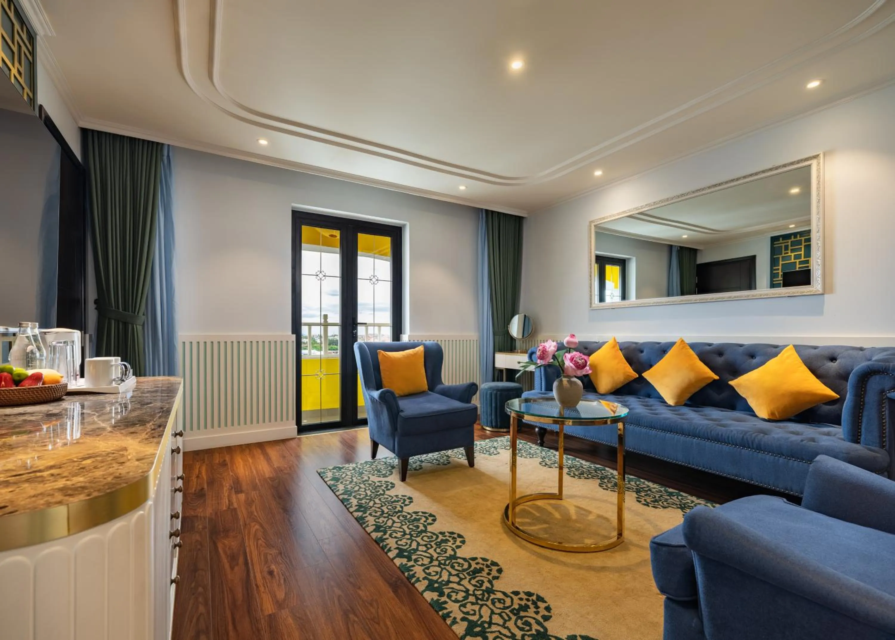 Living room in Bel Marina Hoi An Resort